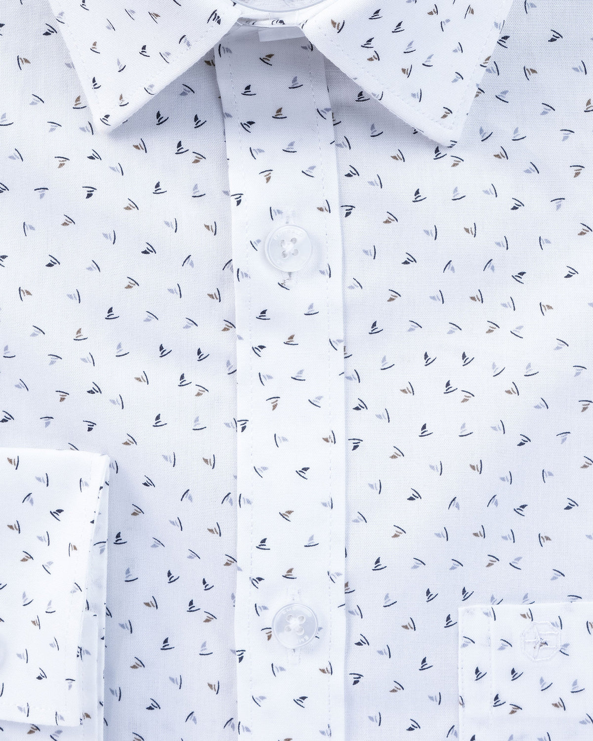 Formal Printed Slim Fit - Black