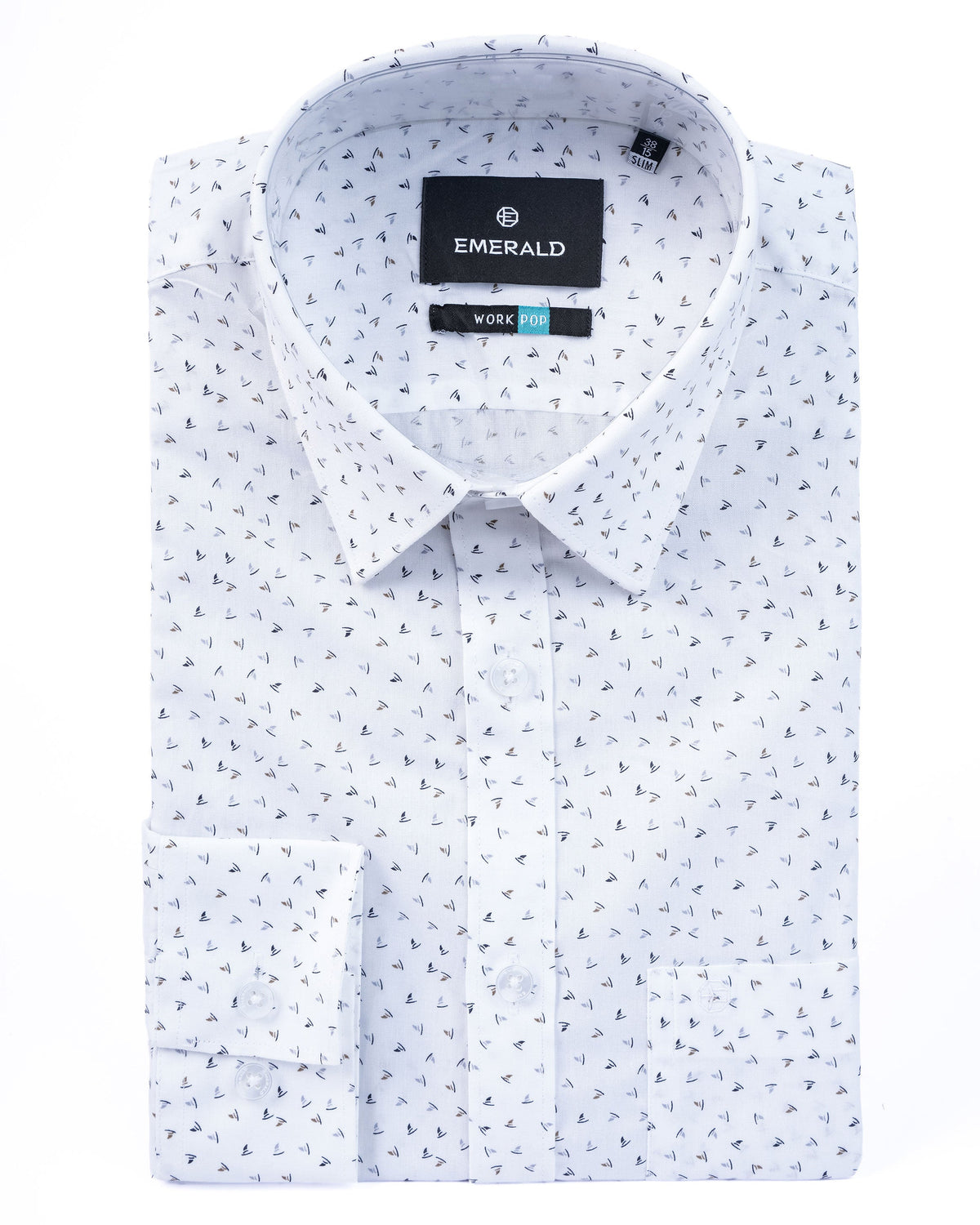 Formal Printed Slim Fit - Black