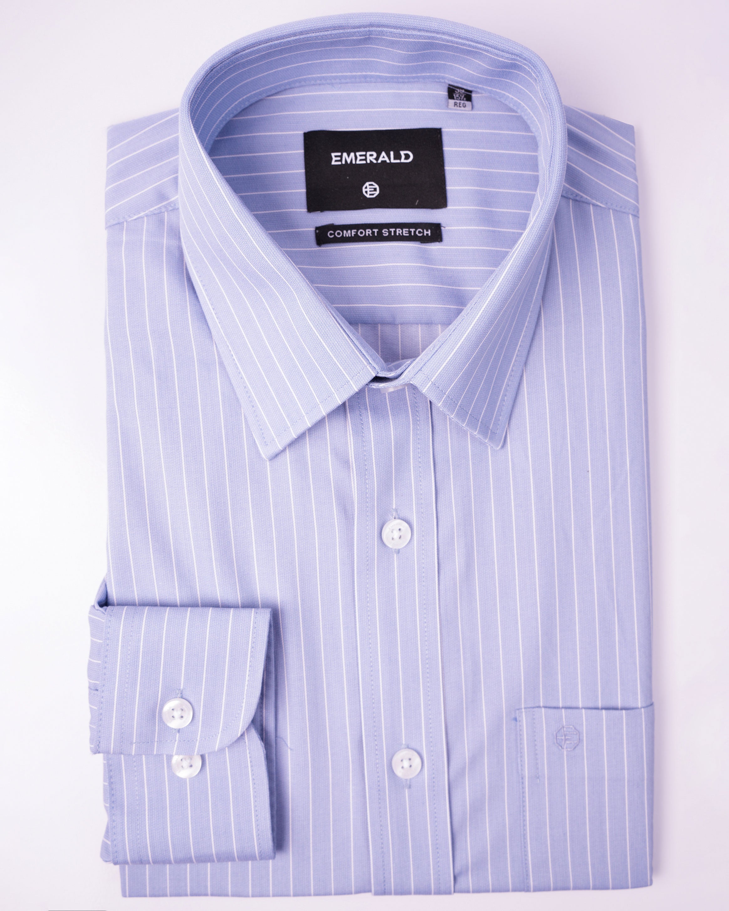 EMERALD FORMAL STRIPE REGULAR FS-Vista Blue