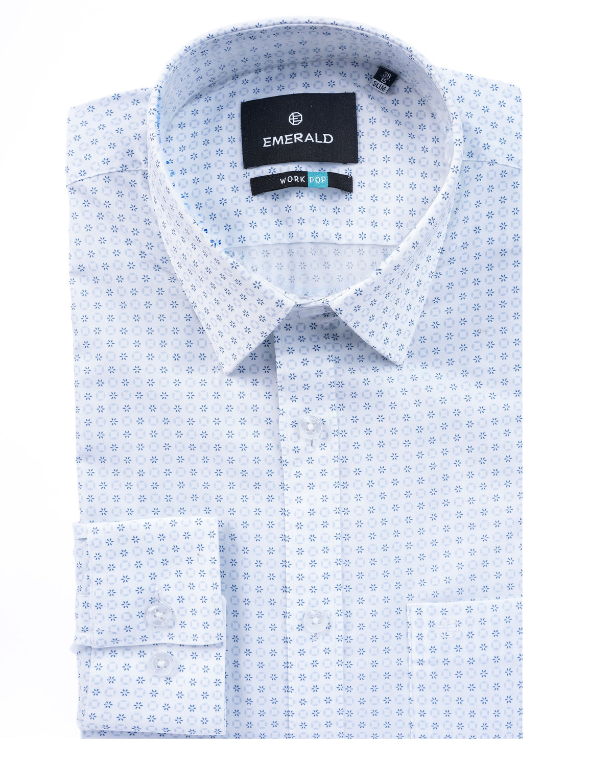 Formal Printed Slim Fit - Light Green