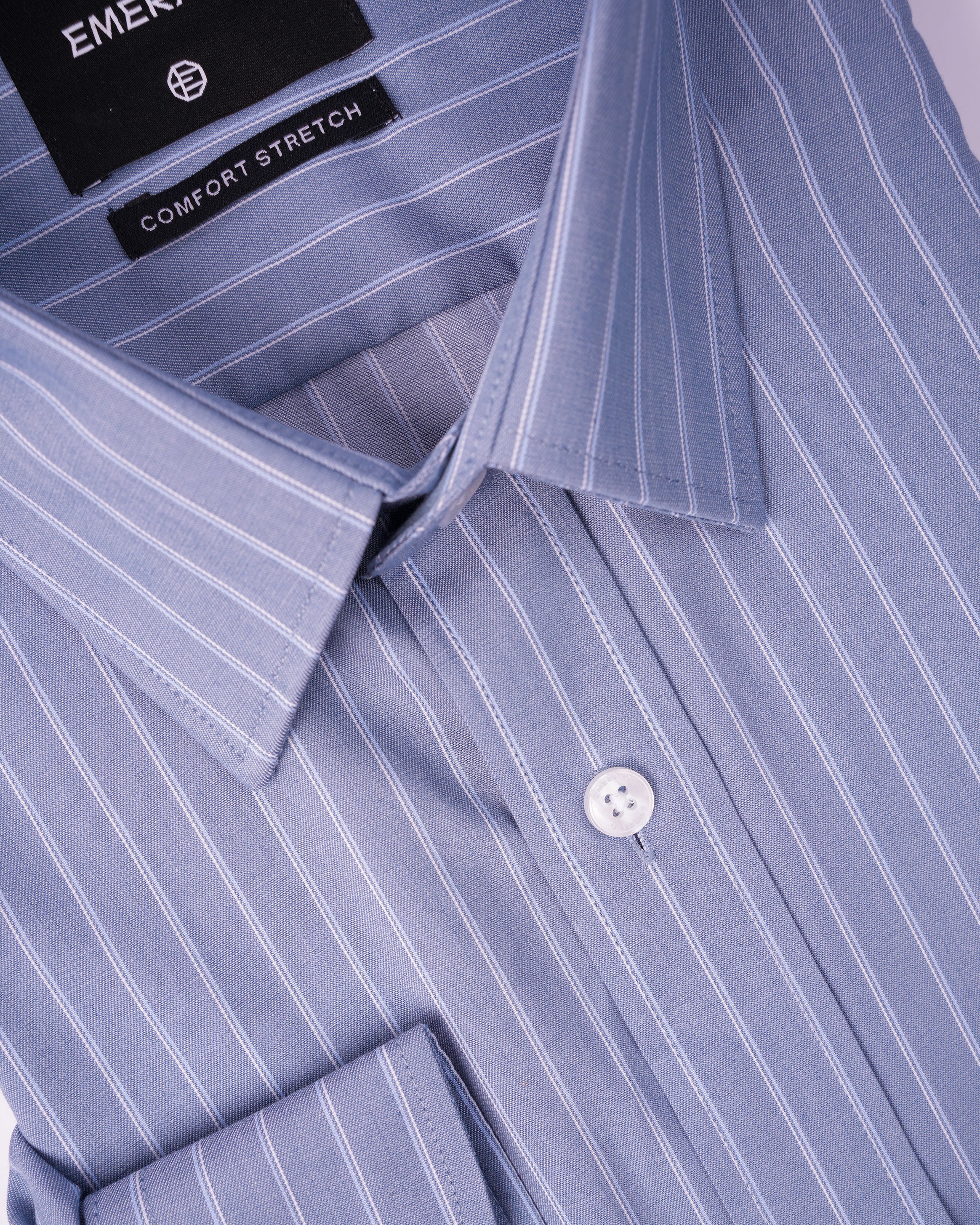 EMERALD FORMAL STRIPE REGULAR FS-Storm Blue