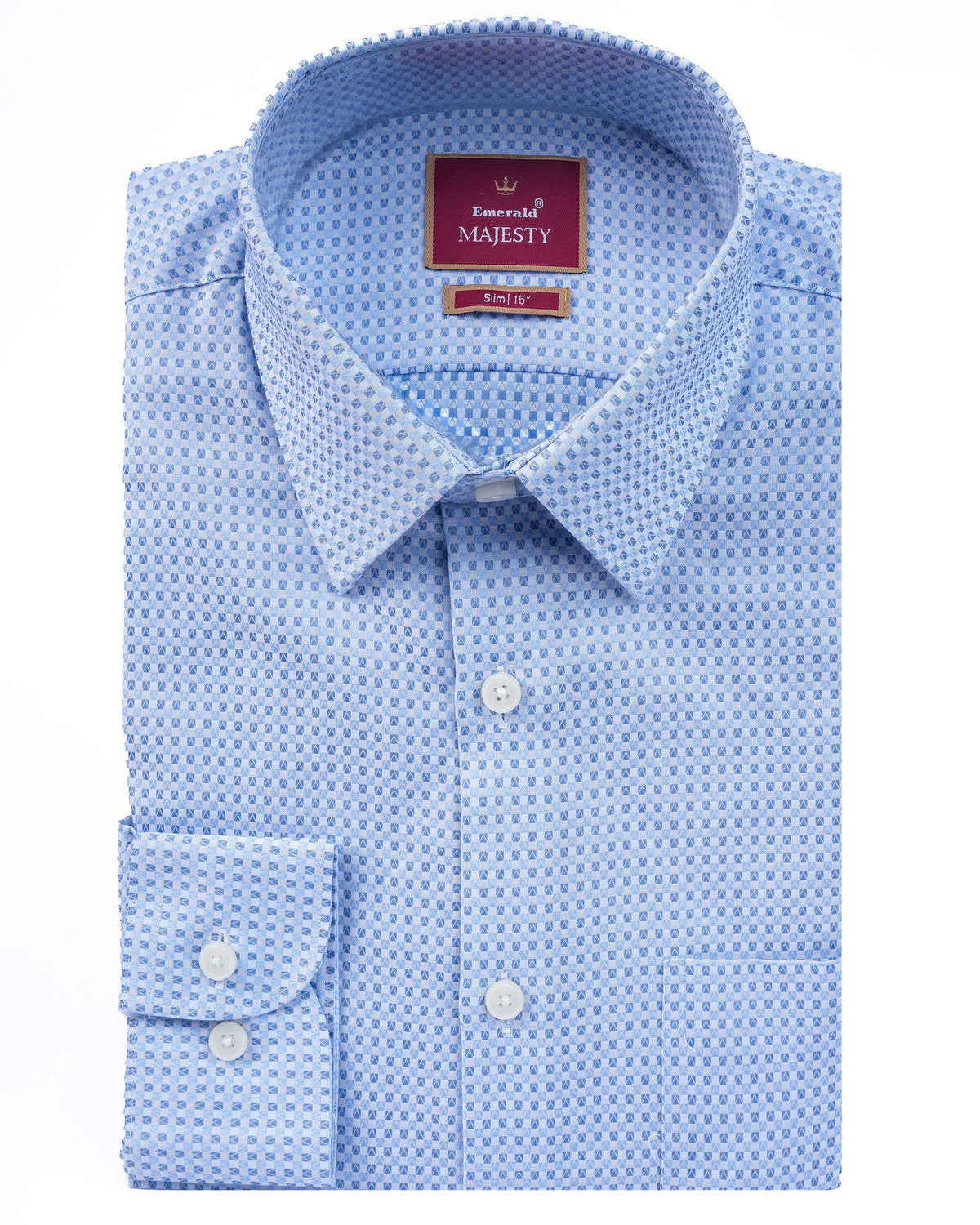 Majesty Dobby Slim Fit - Cosmic Blue