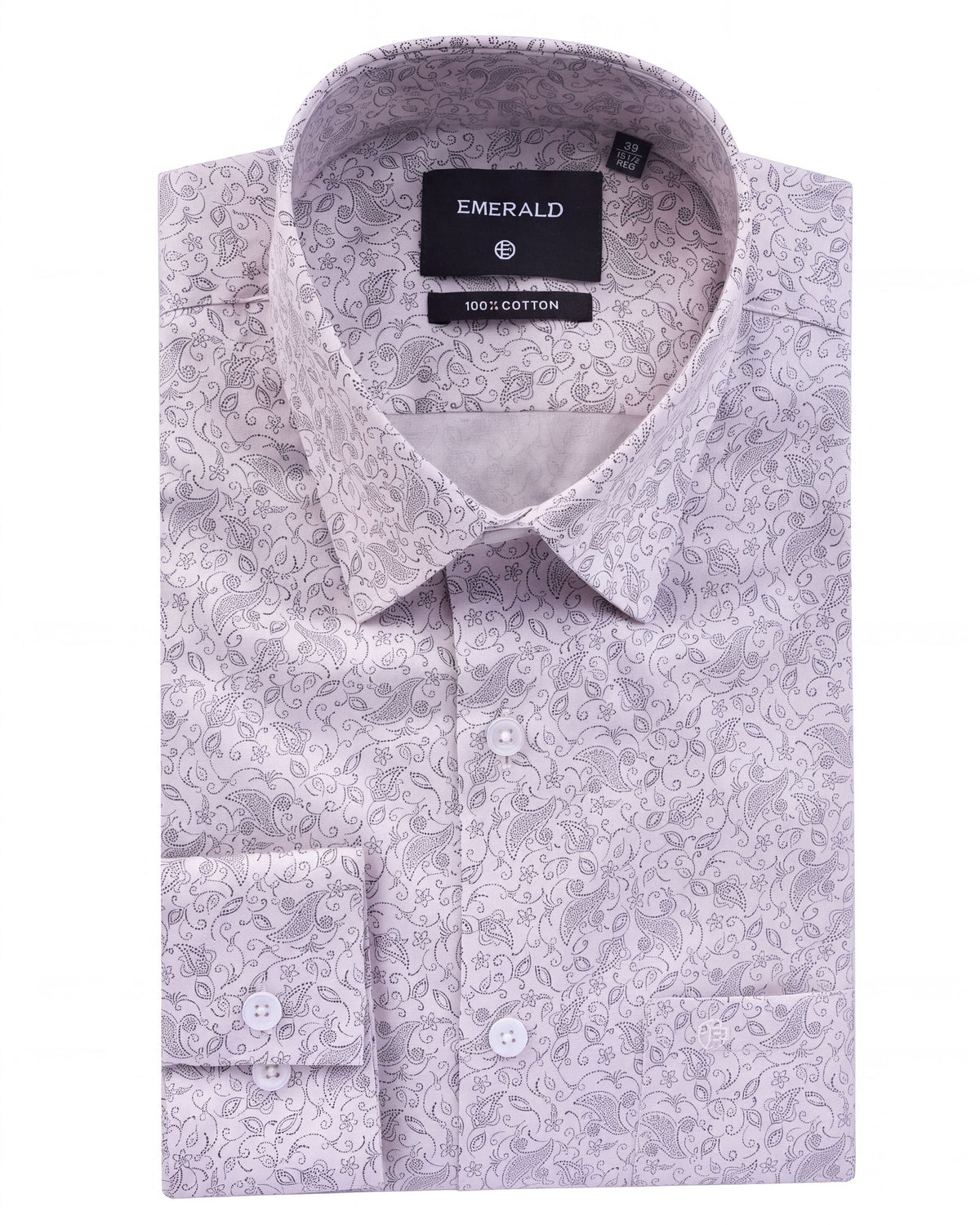 Formal Printed Regular Fit - Pine