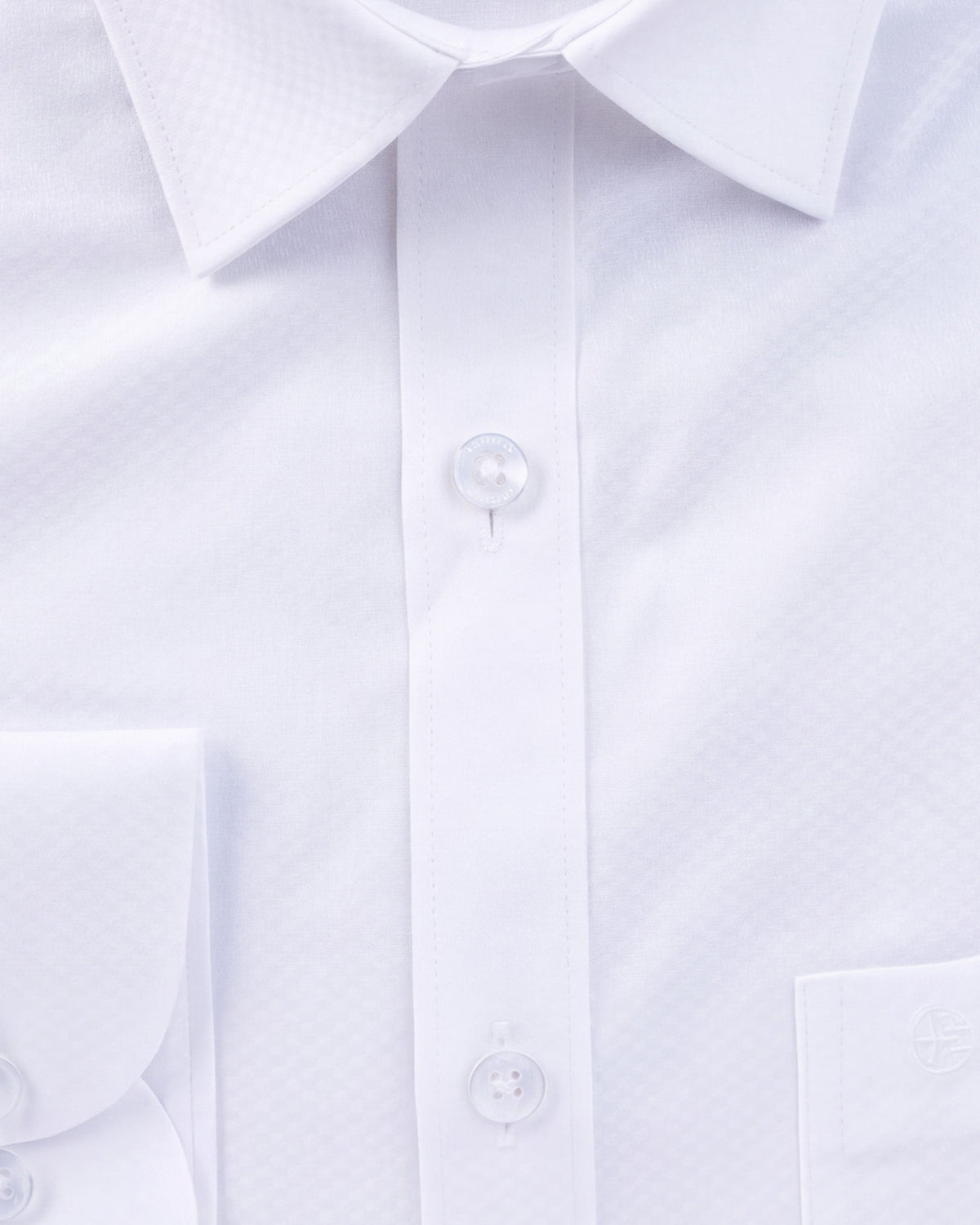 Corporate Dobby Slim Fit - Gardenia