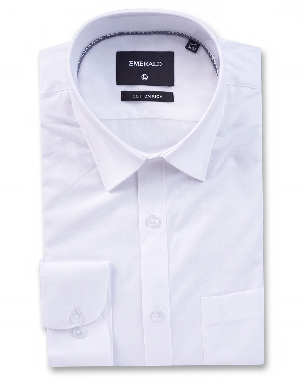 Corporate Dobby Slim Fit - Gardenia
