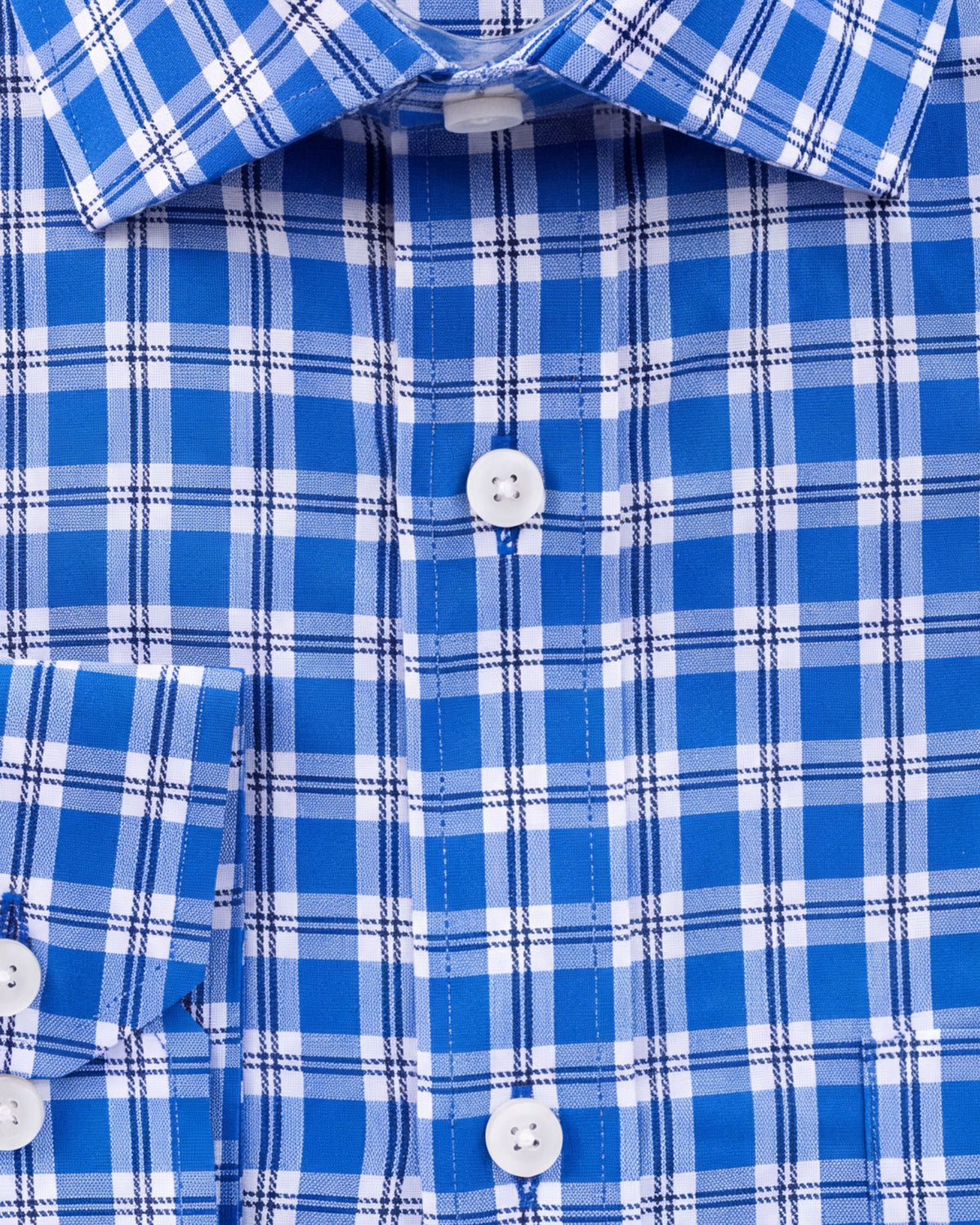 Majesty Checks Regular Fit - Navy
