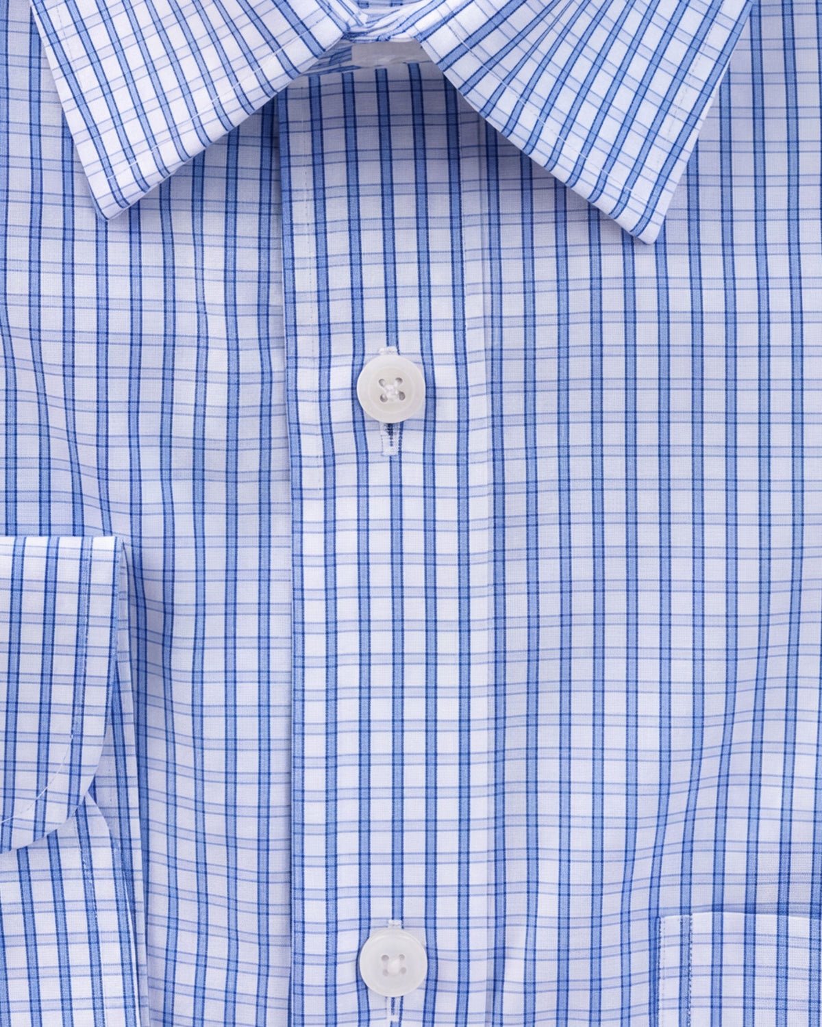 Majesty Checks Regular Fit - Cashmere Blue