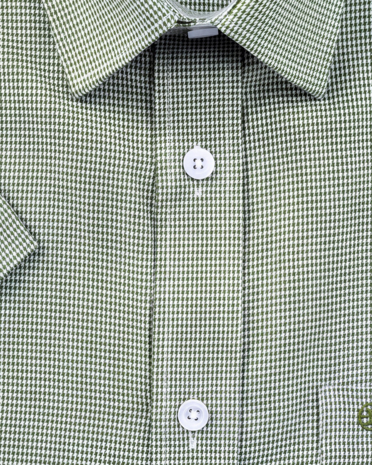 Corporate Houndstooth Regular Fit - Light Green