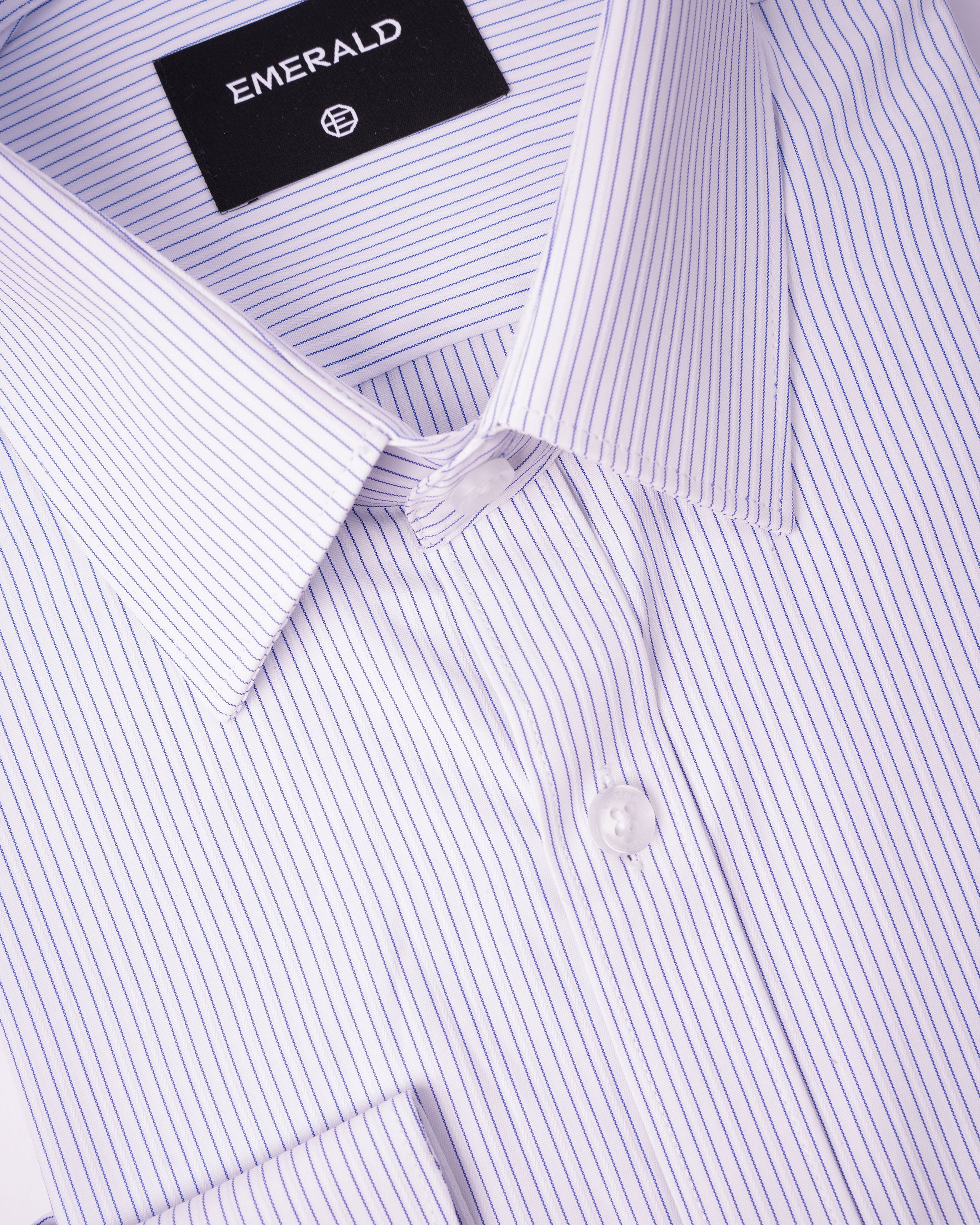 EMERALD FORMAL STRIPE SLIM FS-Blue