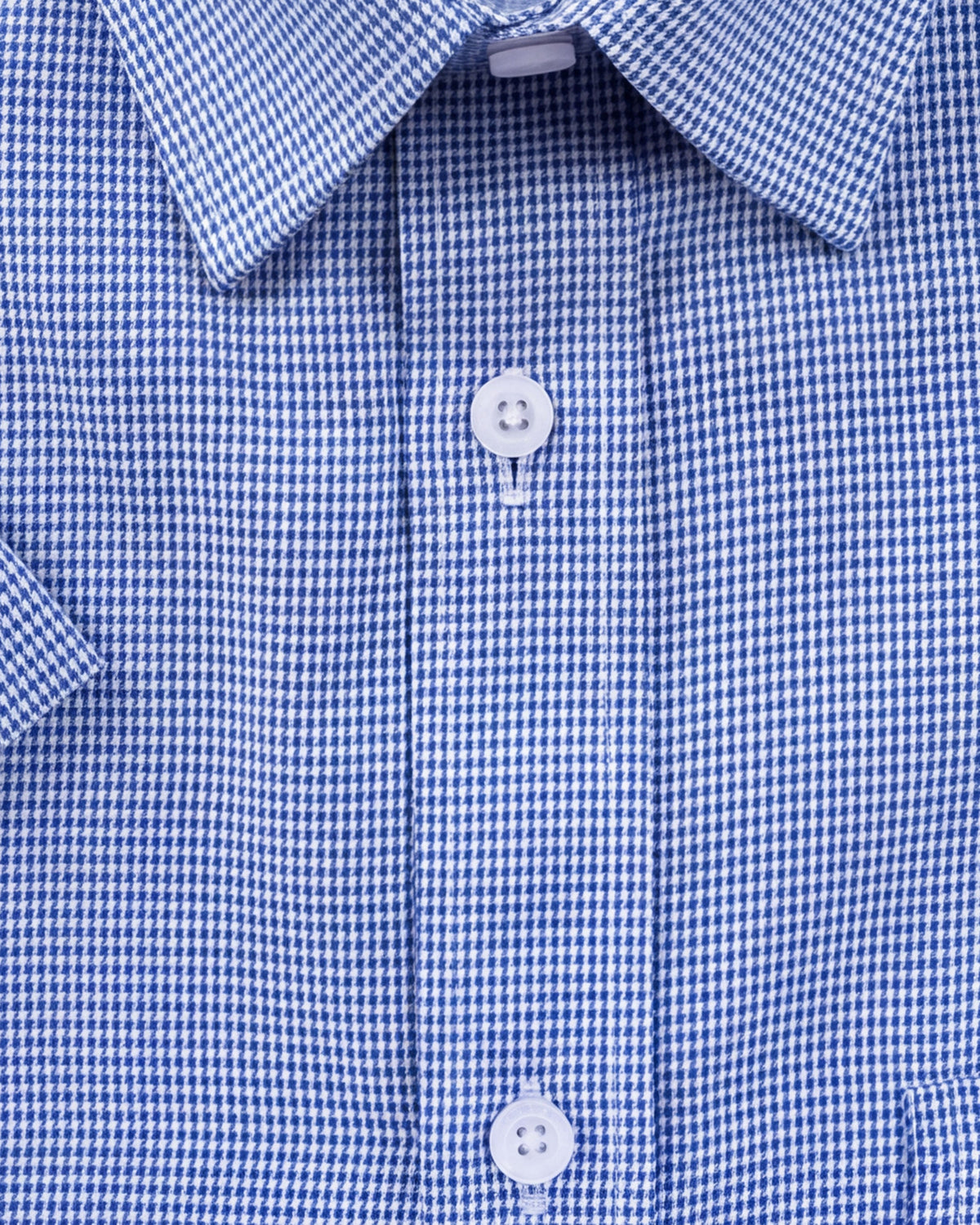 Corporate Houndstooth Regular Fit - Sky Blue