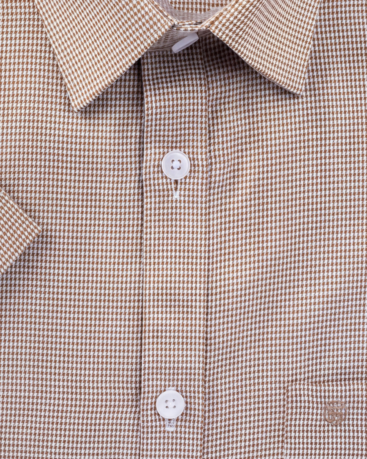 Corporate Houndstooth Slim Fit - Brown