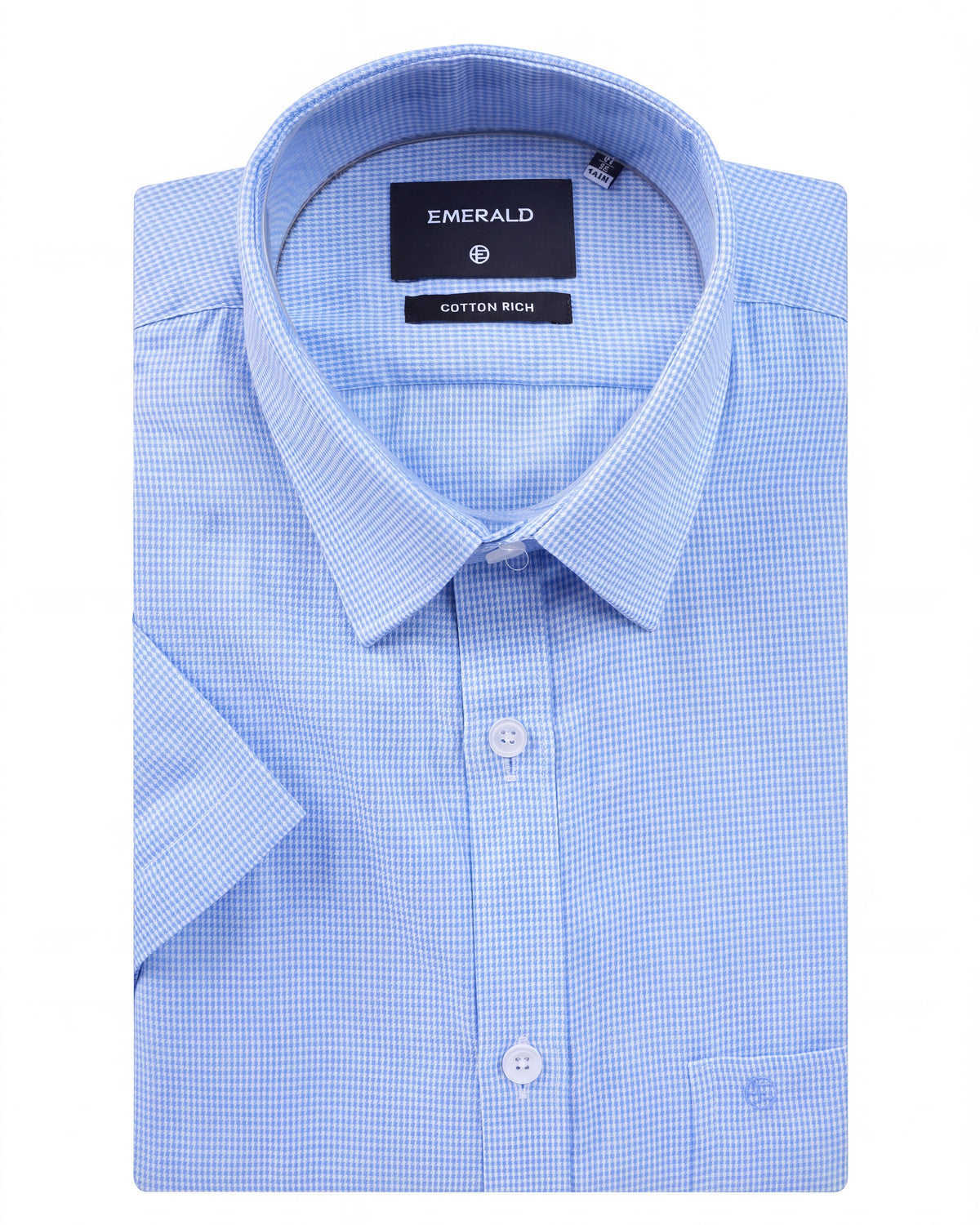 Corporate Houndstooth Slim Fit - Blue