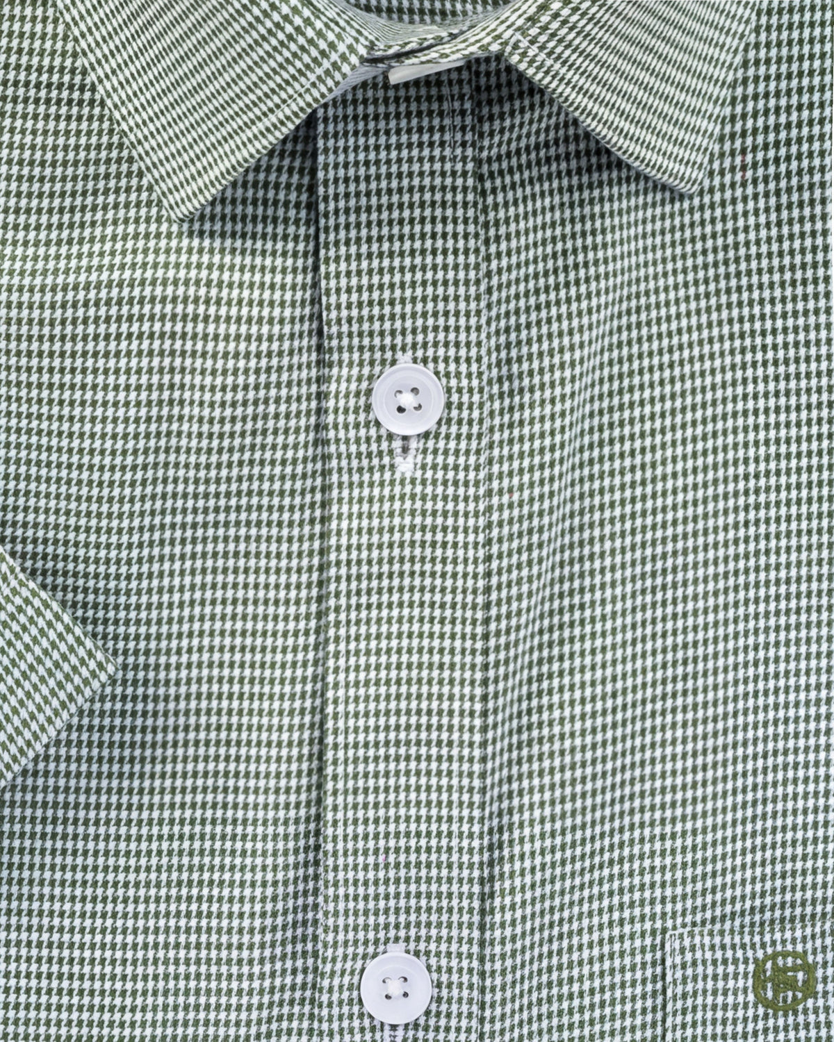 Corporate Houndstooth Slim Fit - Light Green
