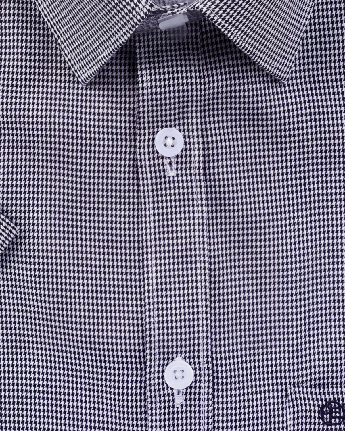 Corporate Houndstooth Slim Fit - Black