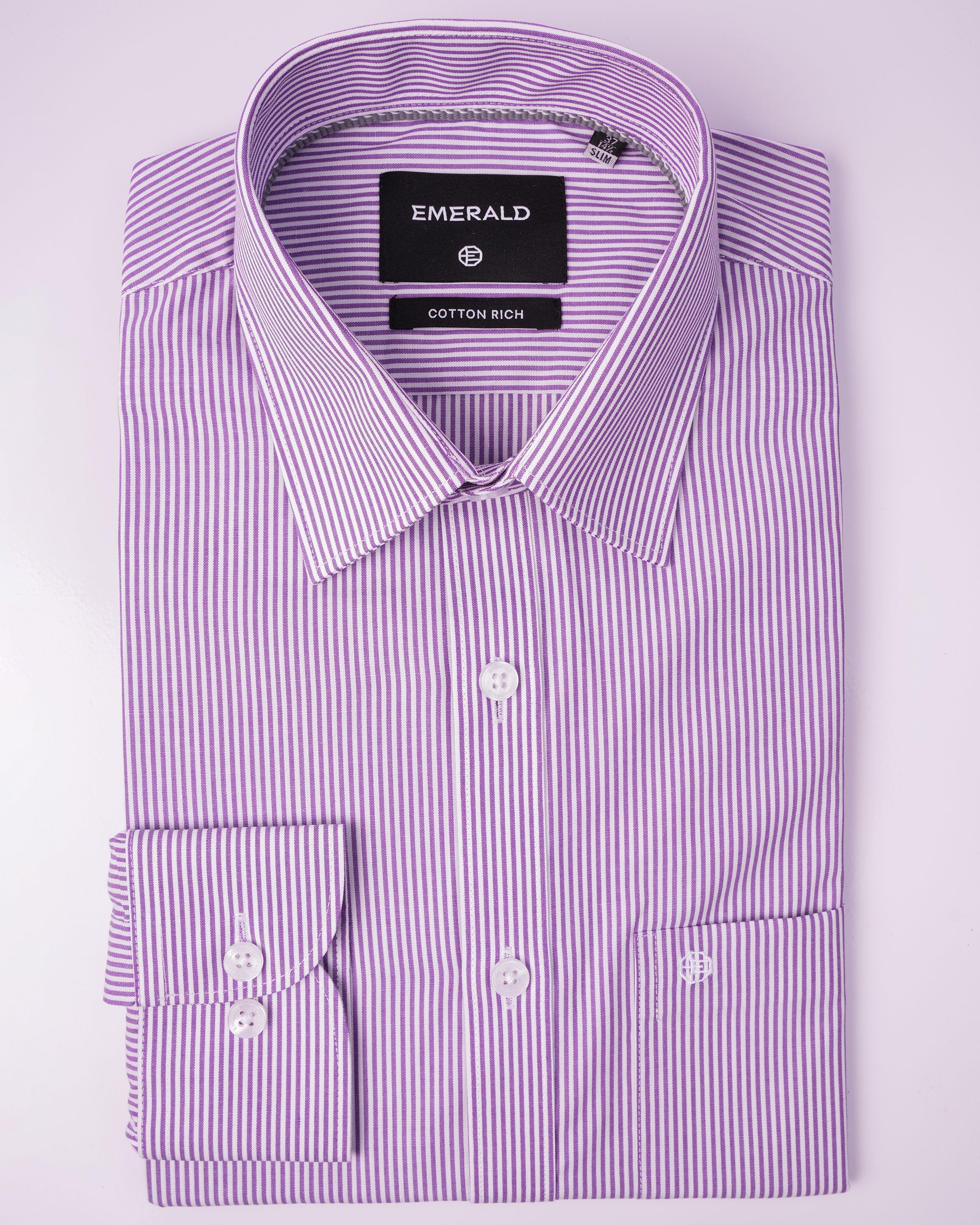 EMERALD FORMAL STRIPE SLIM FS-Medium Voilet