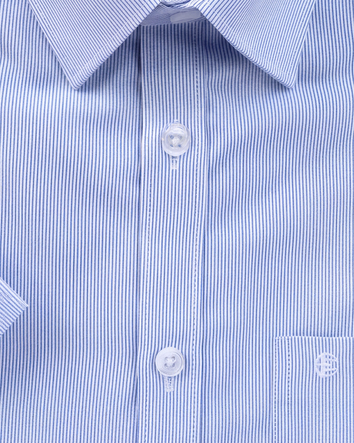 Corporate Dress Stripe Slim Fit - Dark Blue