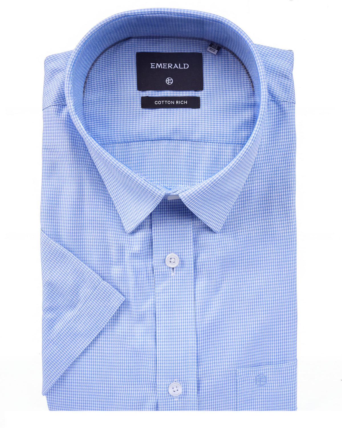 Corporate Houndstooth Regular Fit - Blue