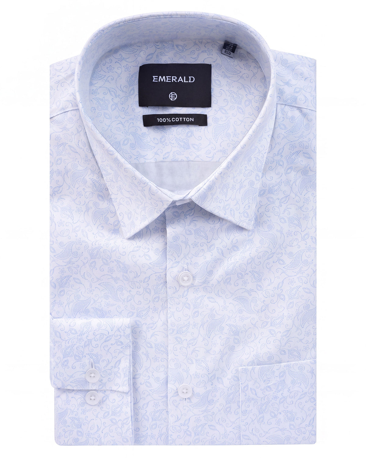 Formal Printed Regular Fit - Sky
