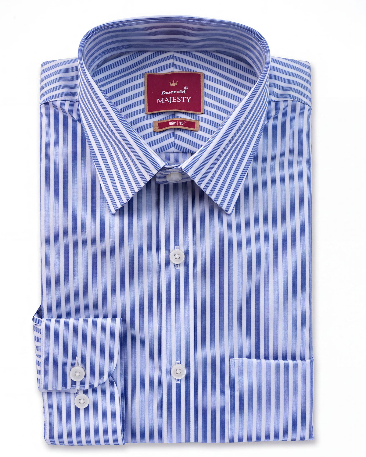 Majesty Stripe Slim Fit - Vista Blue