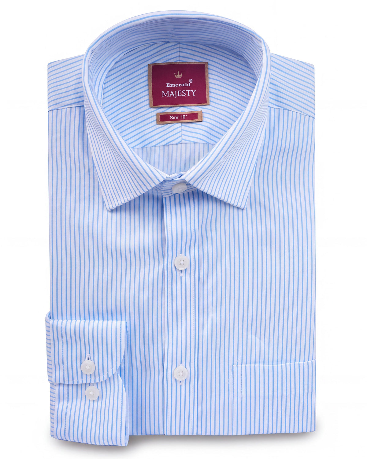 Majesty Stripe Slim Fit - Angle Blue