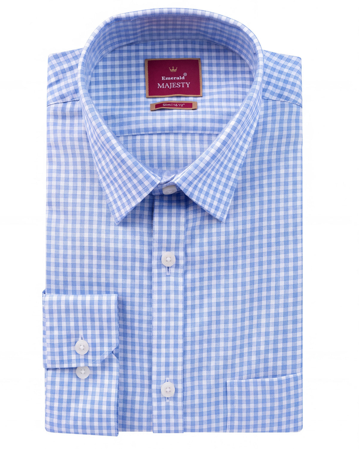 Majesty Checks Slim Fit - Cream