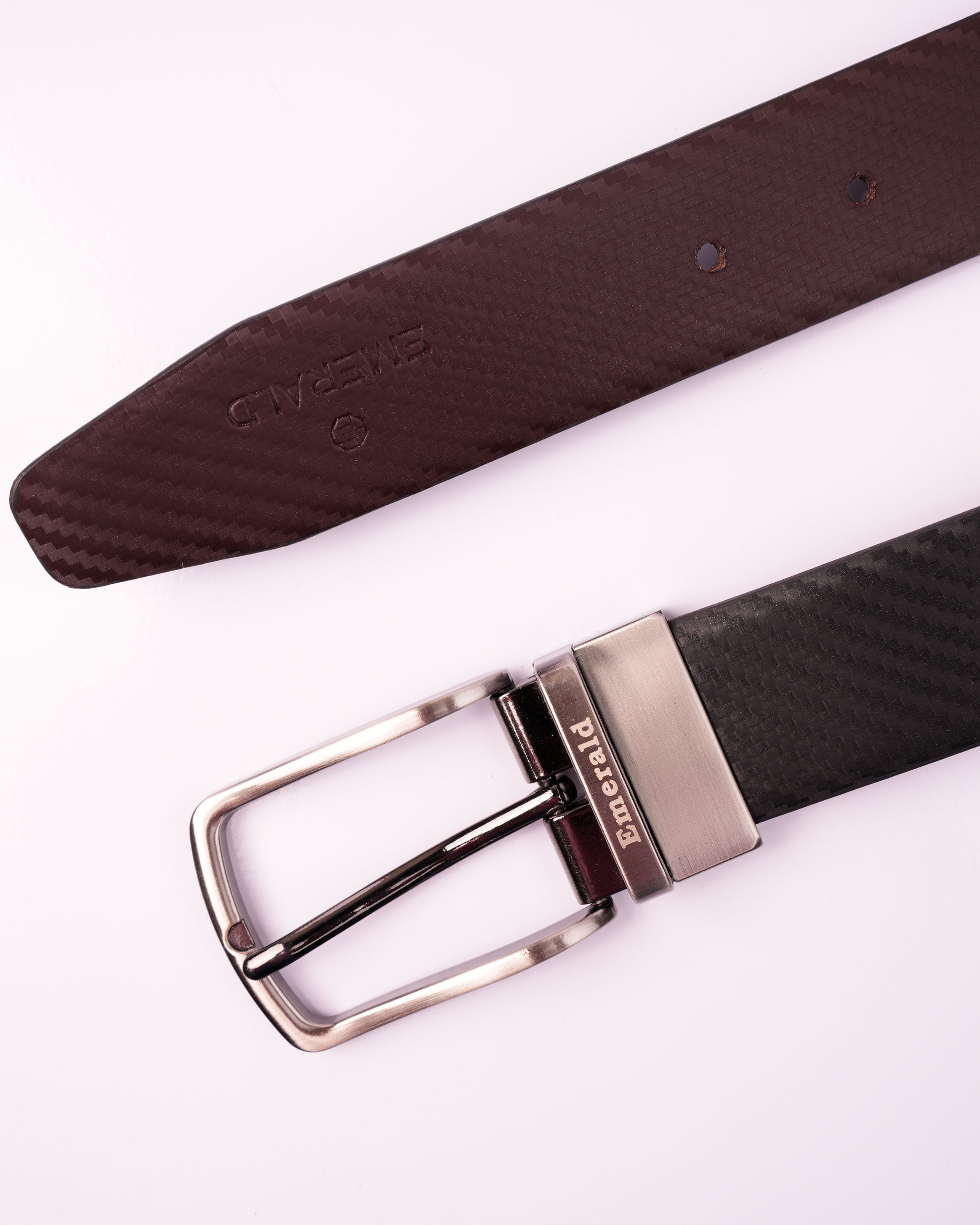 Emerald Reversible Belt - Black & Brown