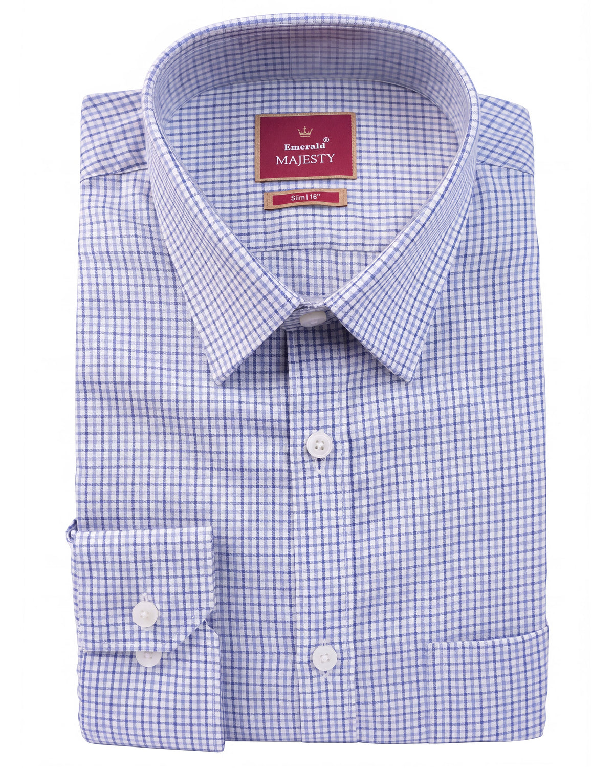 Majesty Checks Slim Fit - Ash