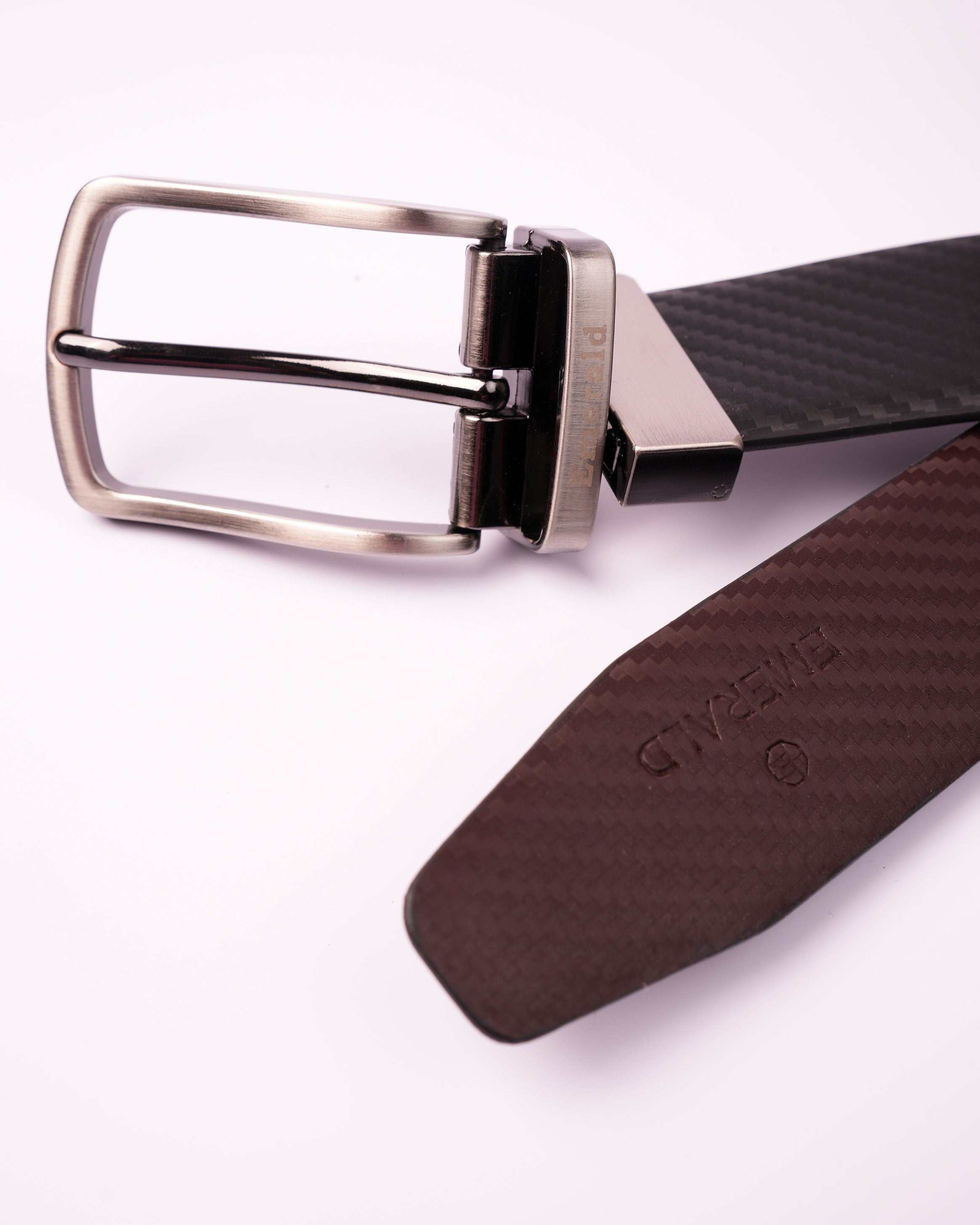 Emerald Reversible Belt - Black & Brown