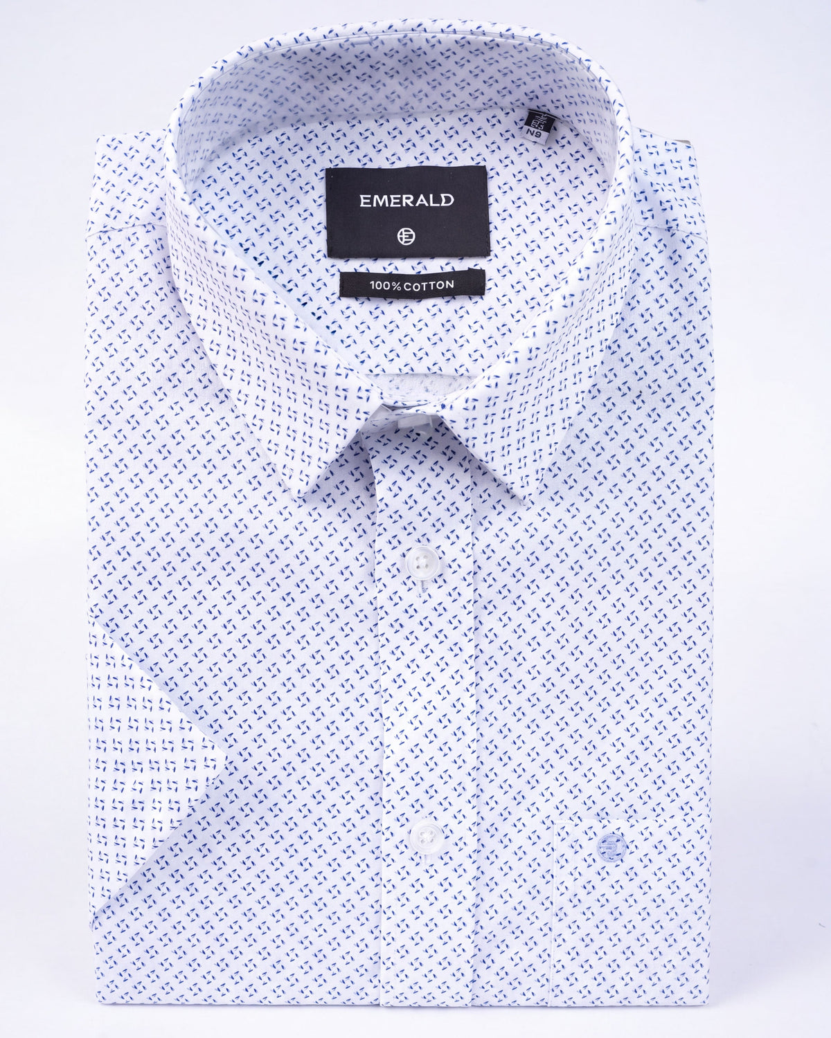 Formal Printed Regular Fit - Blue