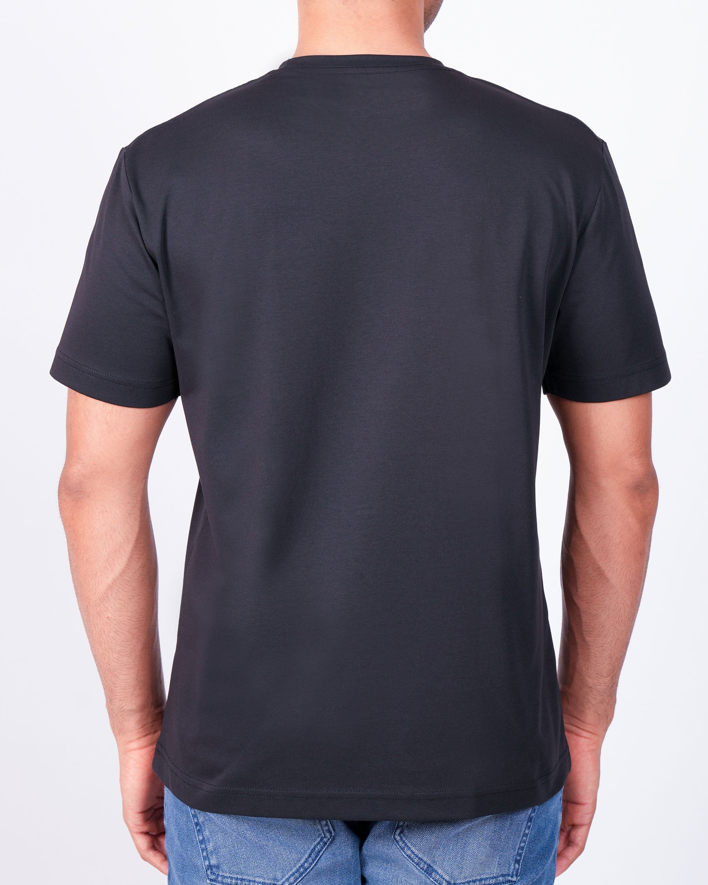 Emerald  Crew Neck Slim - Licorice