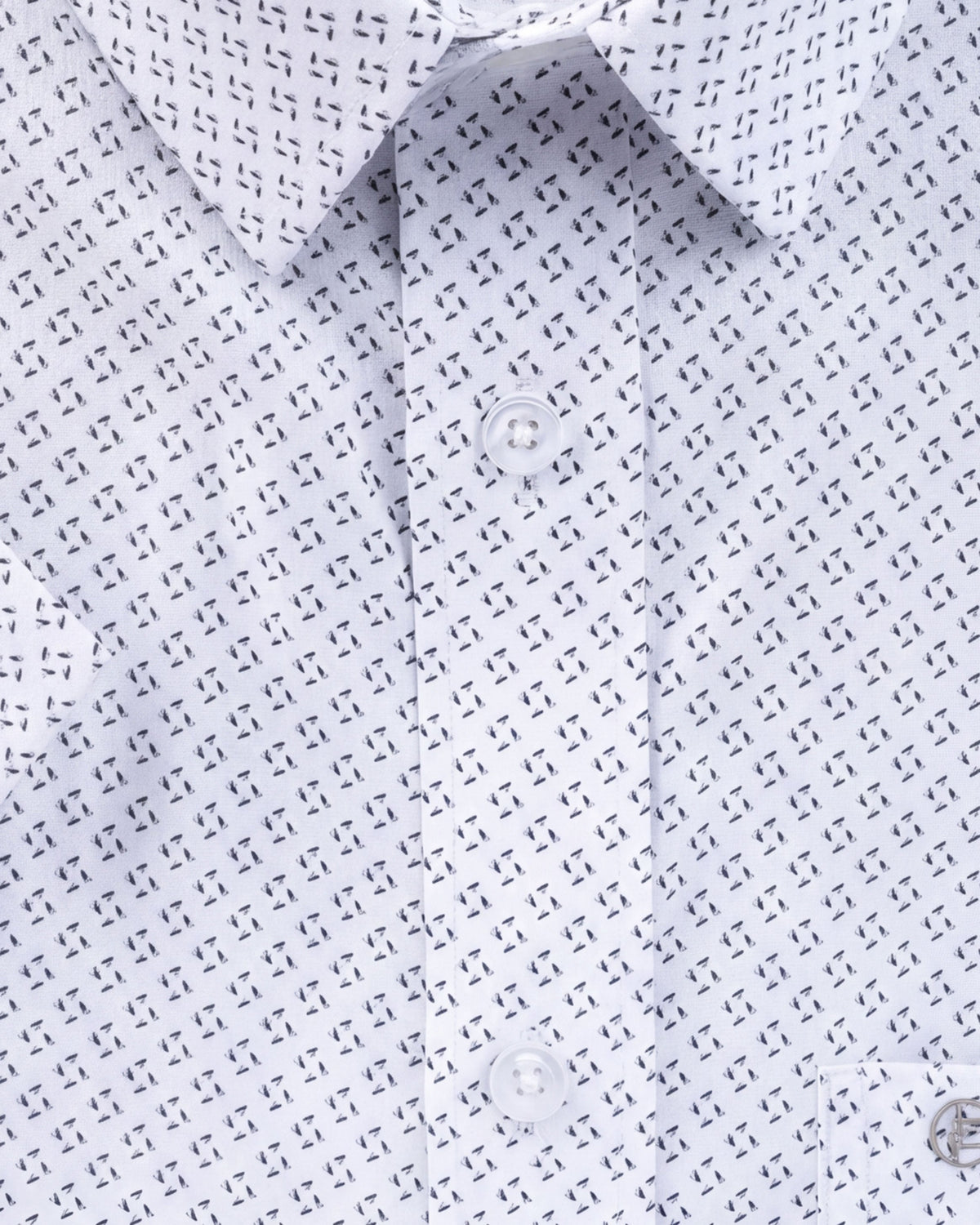 Formal Printed Regular Fit - Green
