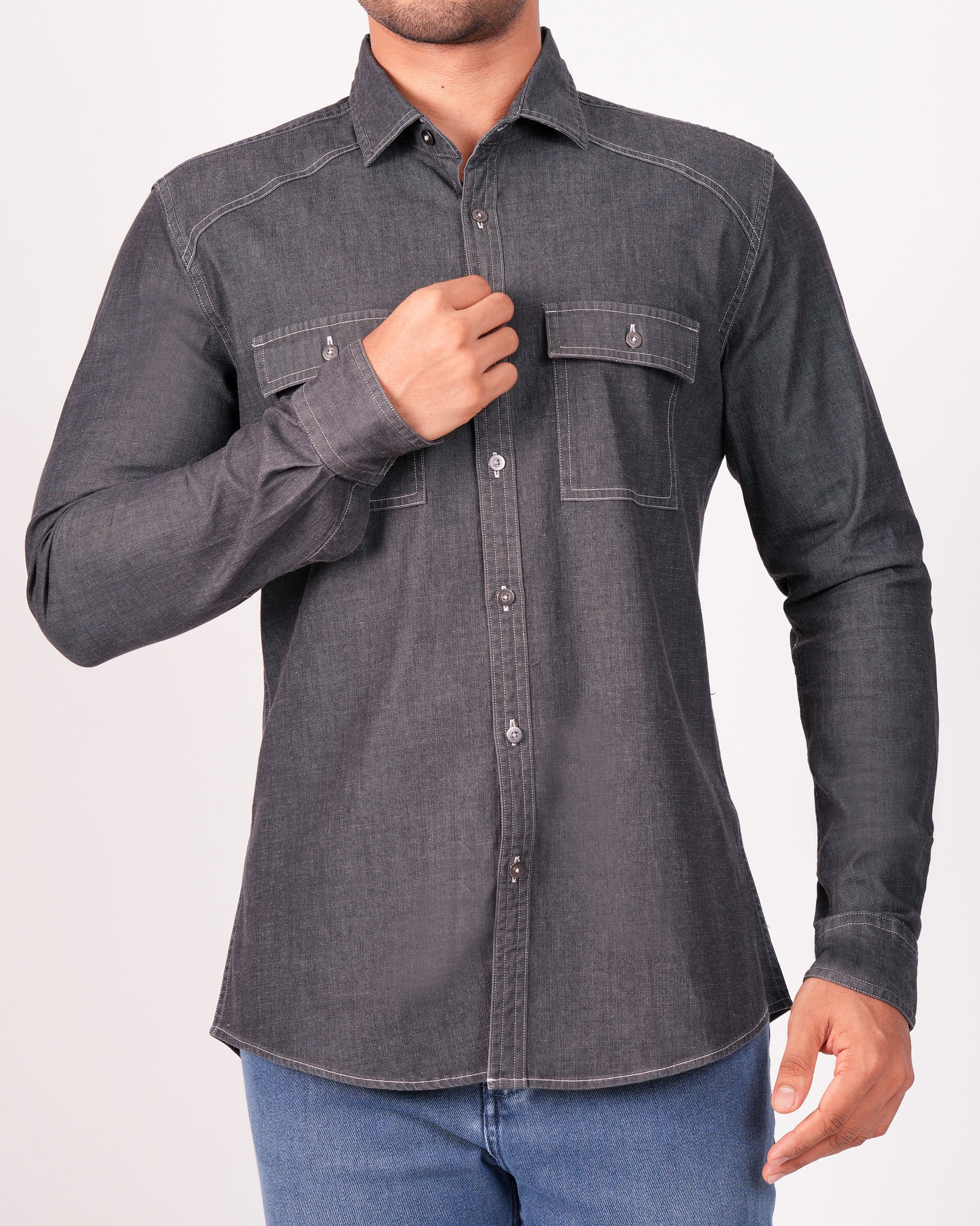 Emerald Active Slim Fs-Charcoal