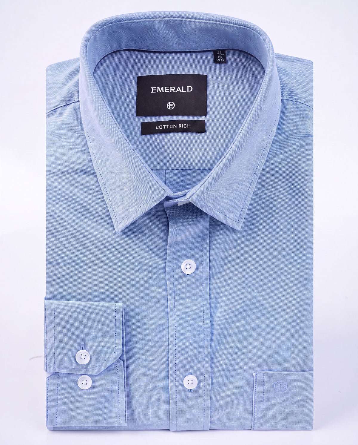 Formal Oxford Regular Fit - Blue Marina