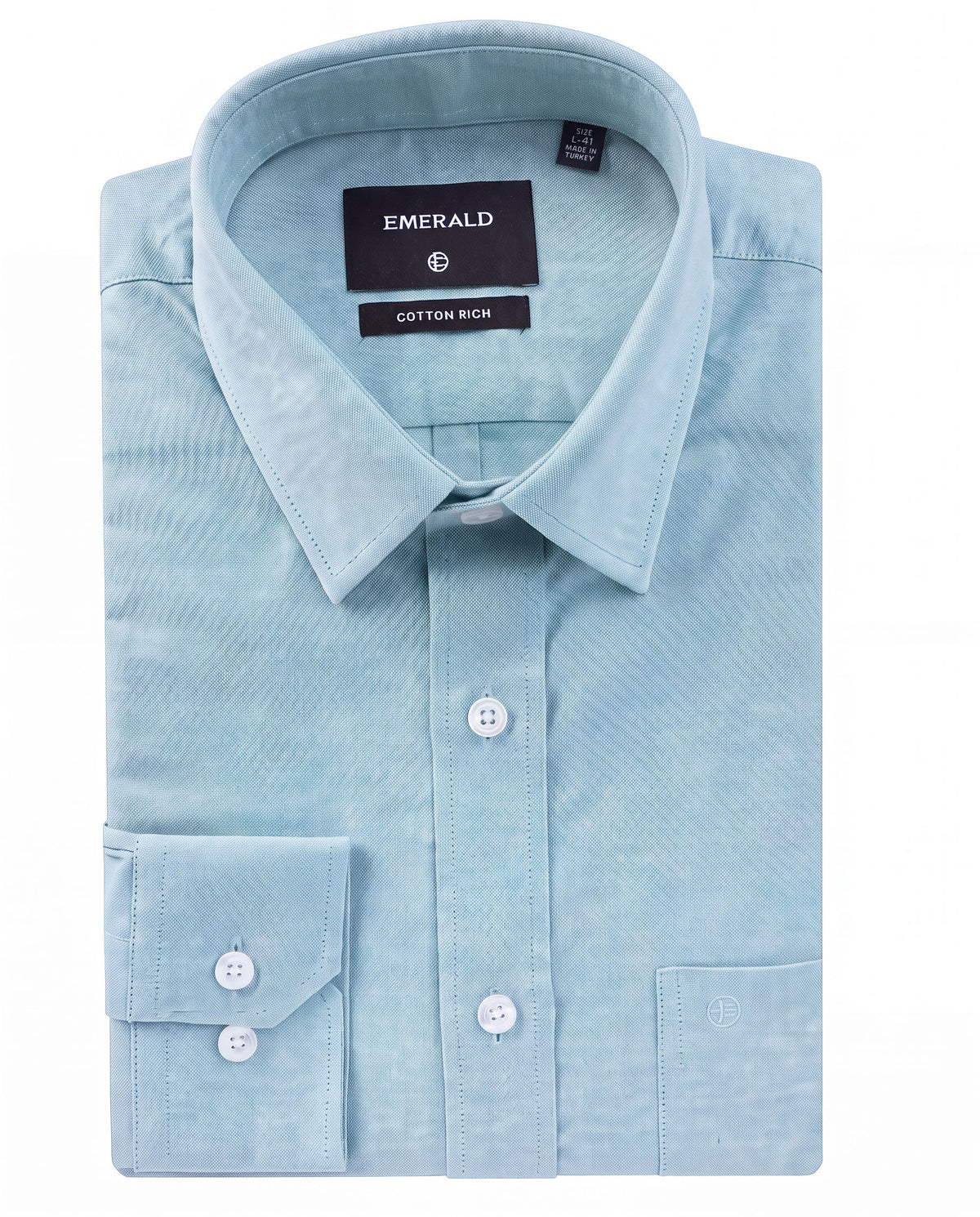 Formal Oxford Regular Fit - Dusty Jade Green