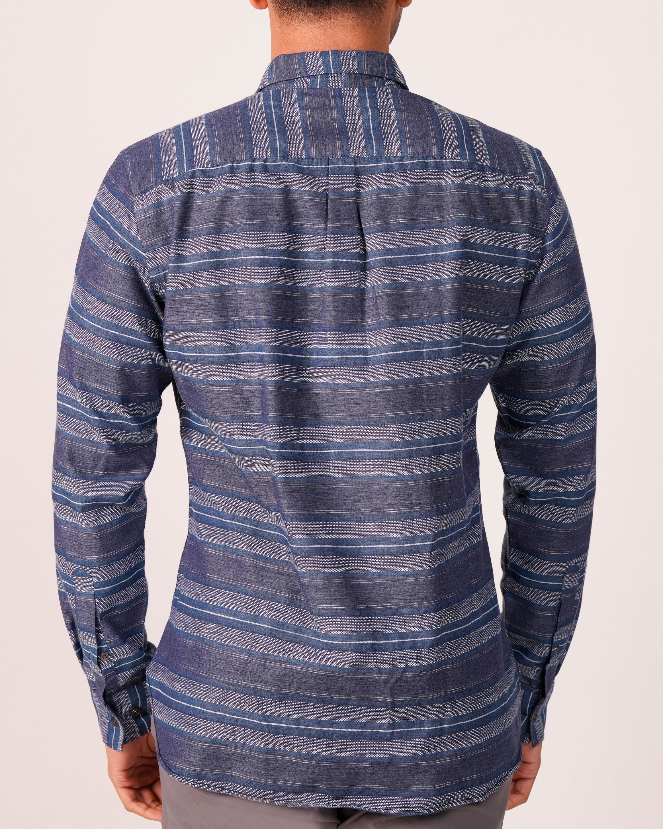 Emerald Casual Slim Fs- NAVY