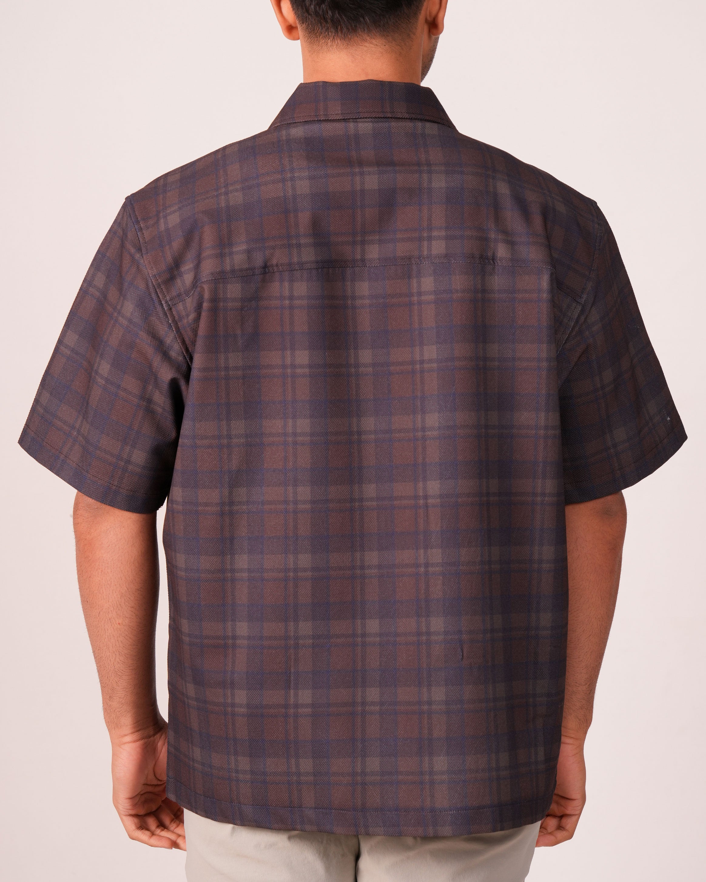 Emerald Casual Oversized Hs- BROWN RAWHIDE