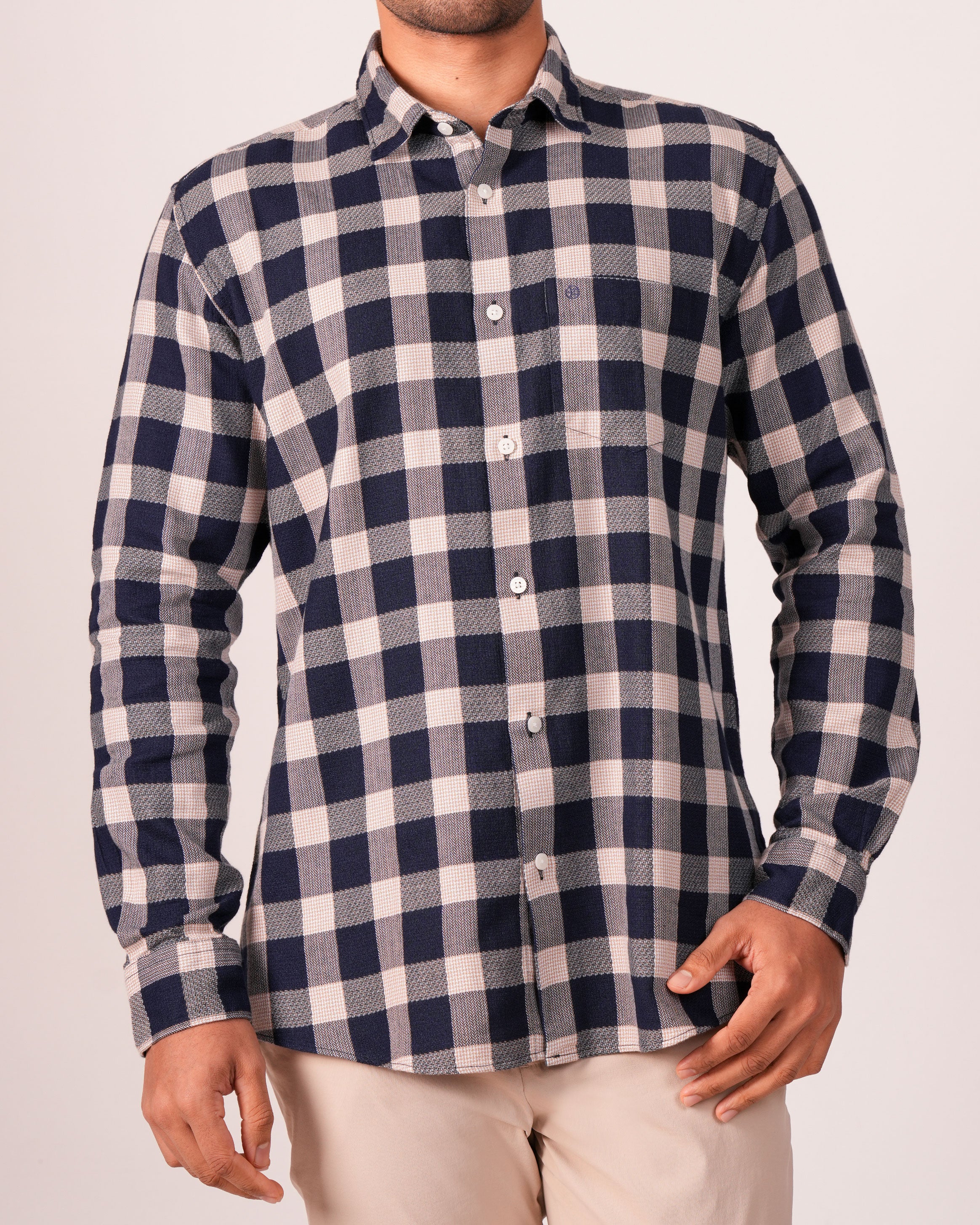 Emerald Casual Slim Fs - BLUE FAIENCE