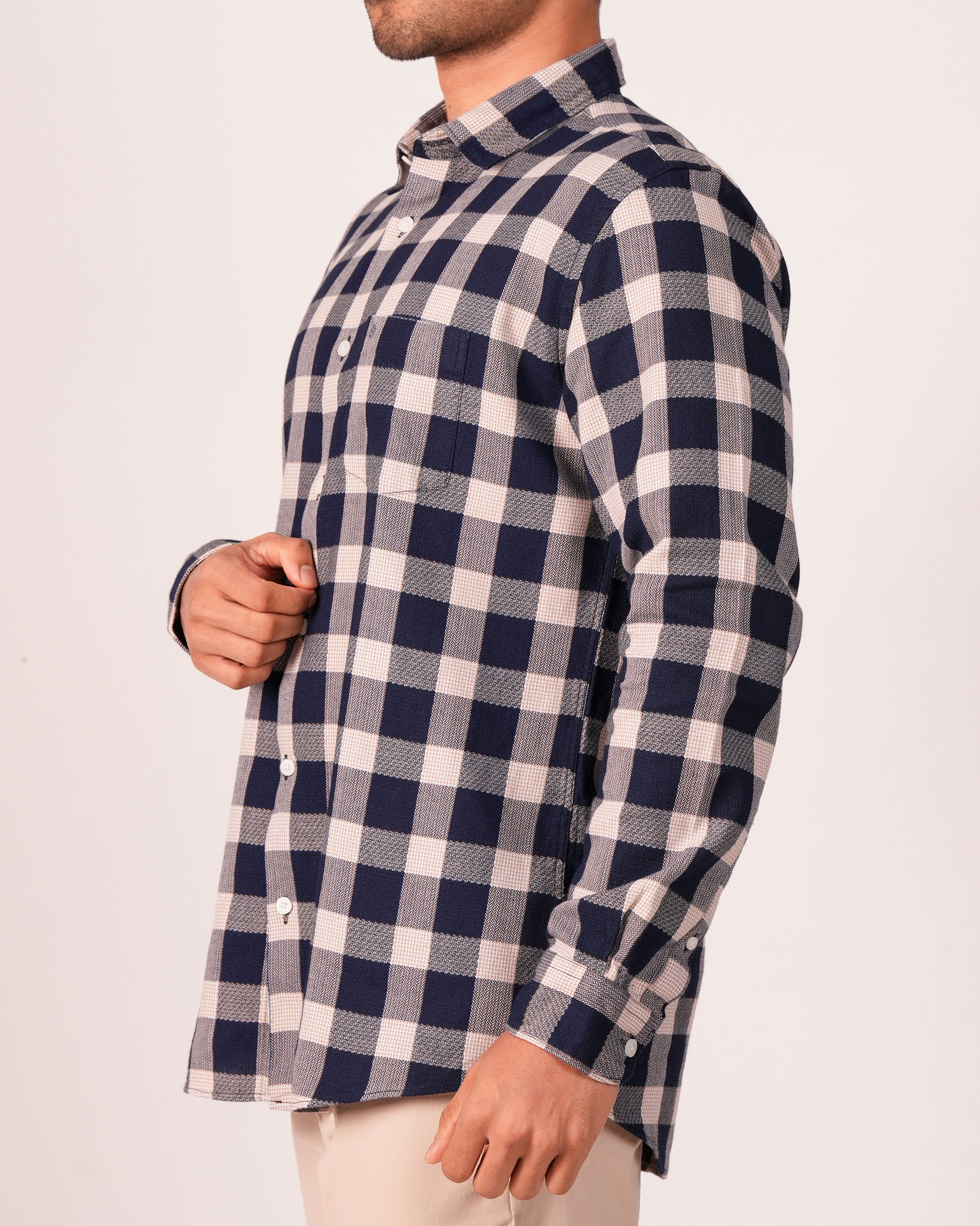 Emerald Casual Slim Fs - BLUE FAIENCE