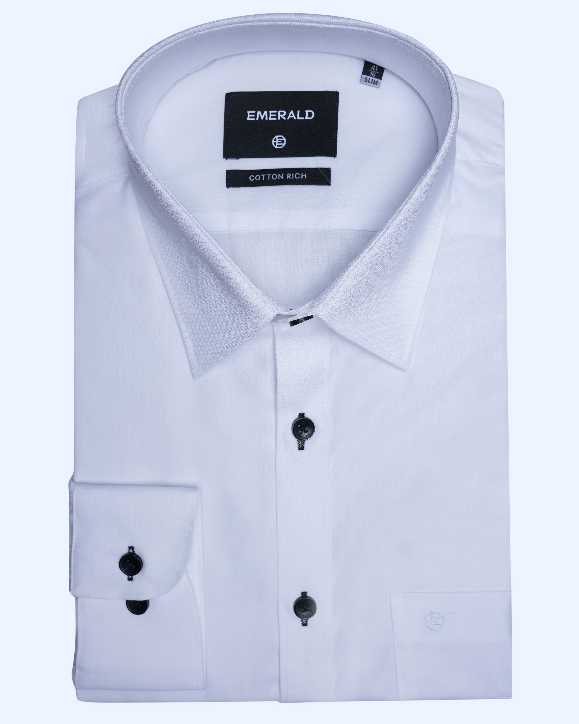 EMERALD CORPORATE SLIM FS -SNOW WHITE