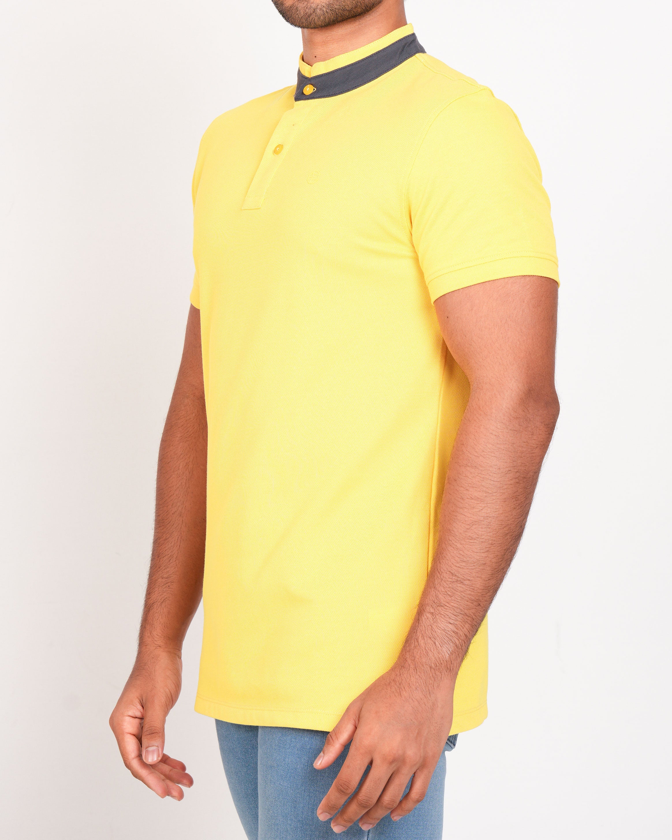 Polo Pique Solid Slim Fit-Freesia
