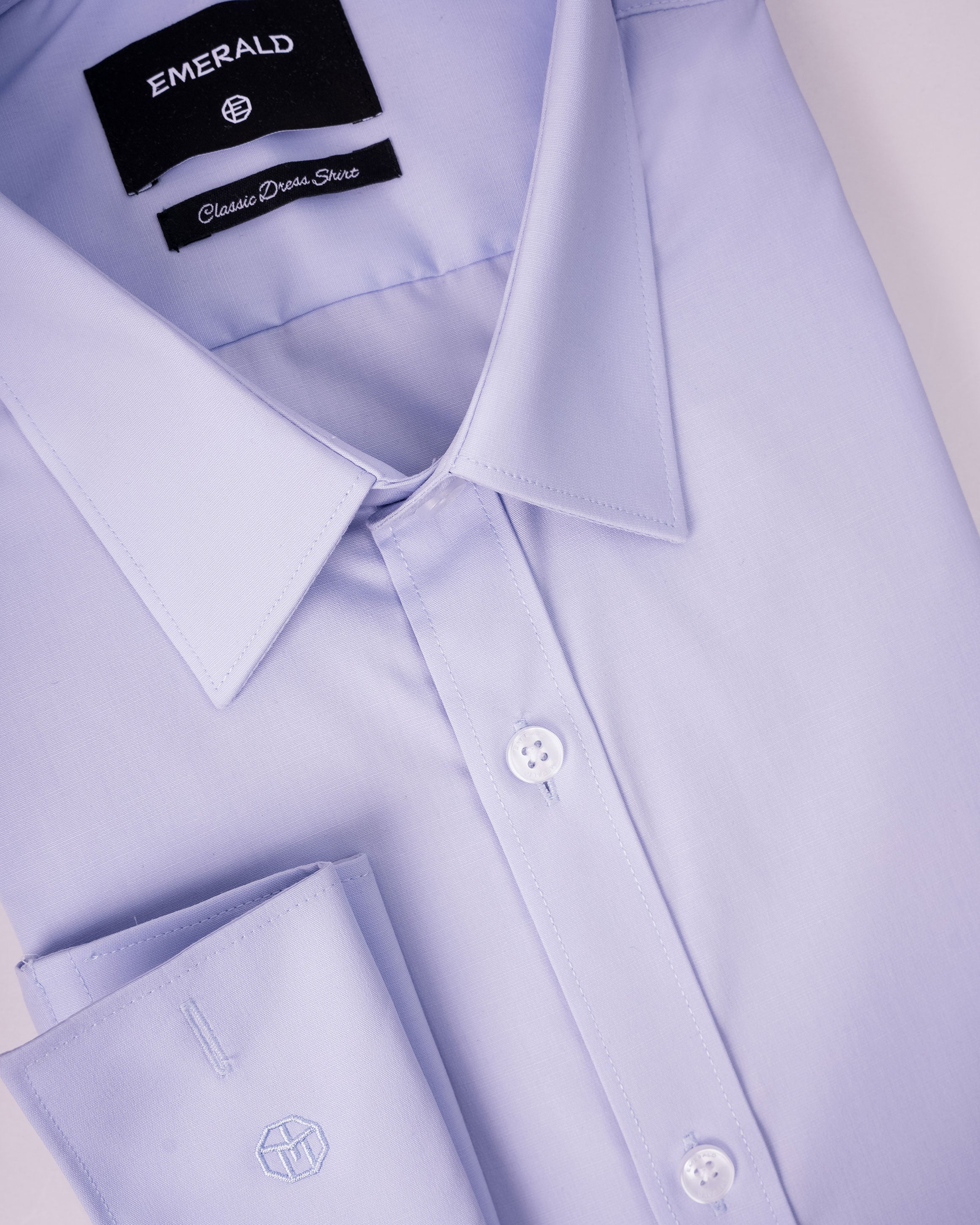 Emerald Formal Plain Slim Fit - Cashmere Blue