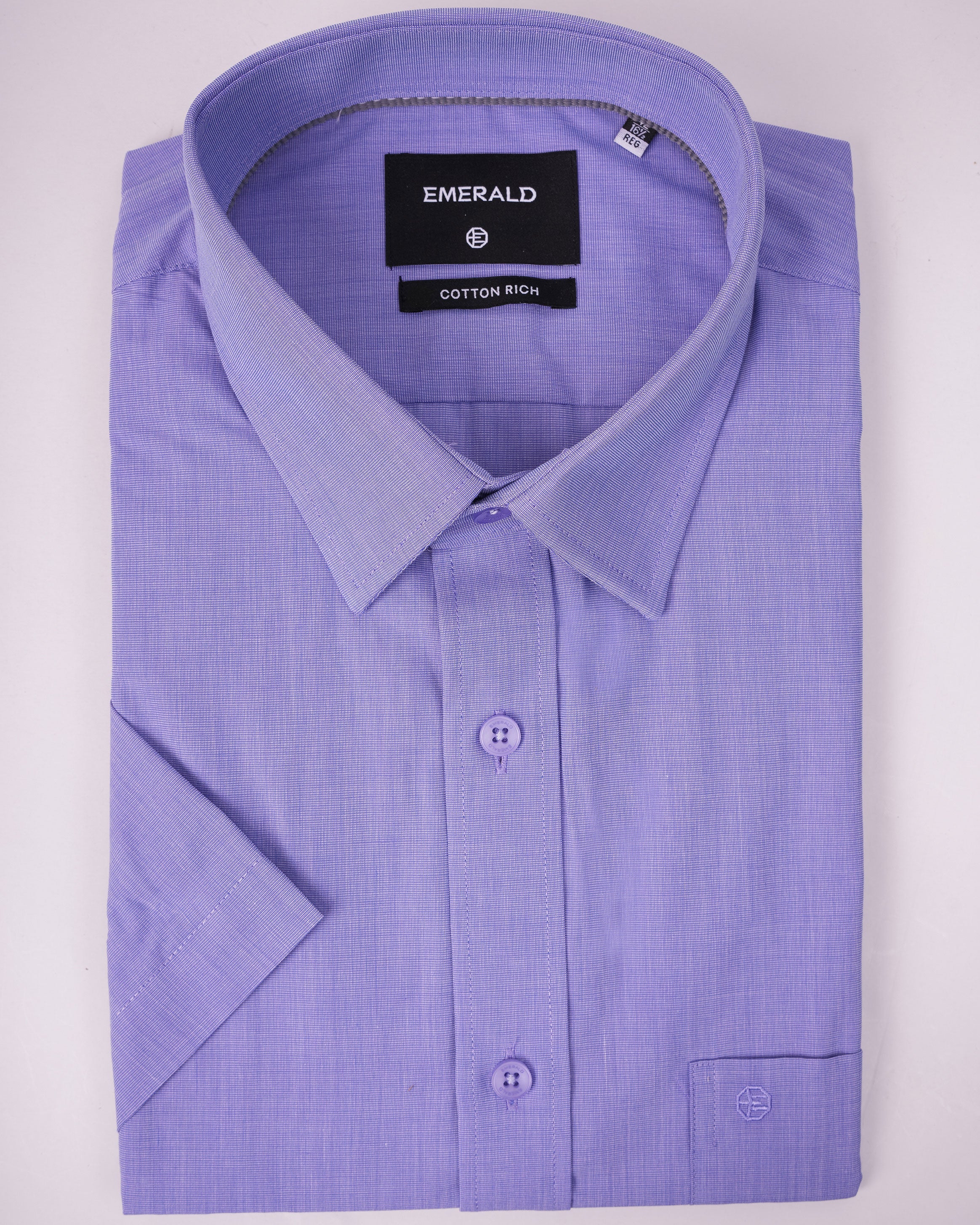Emerald Corporate Fil-A-Fil Regular Fit - Lavender