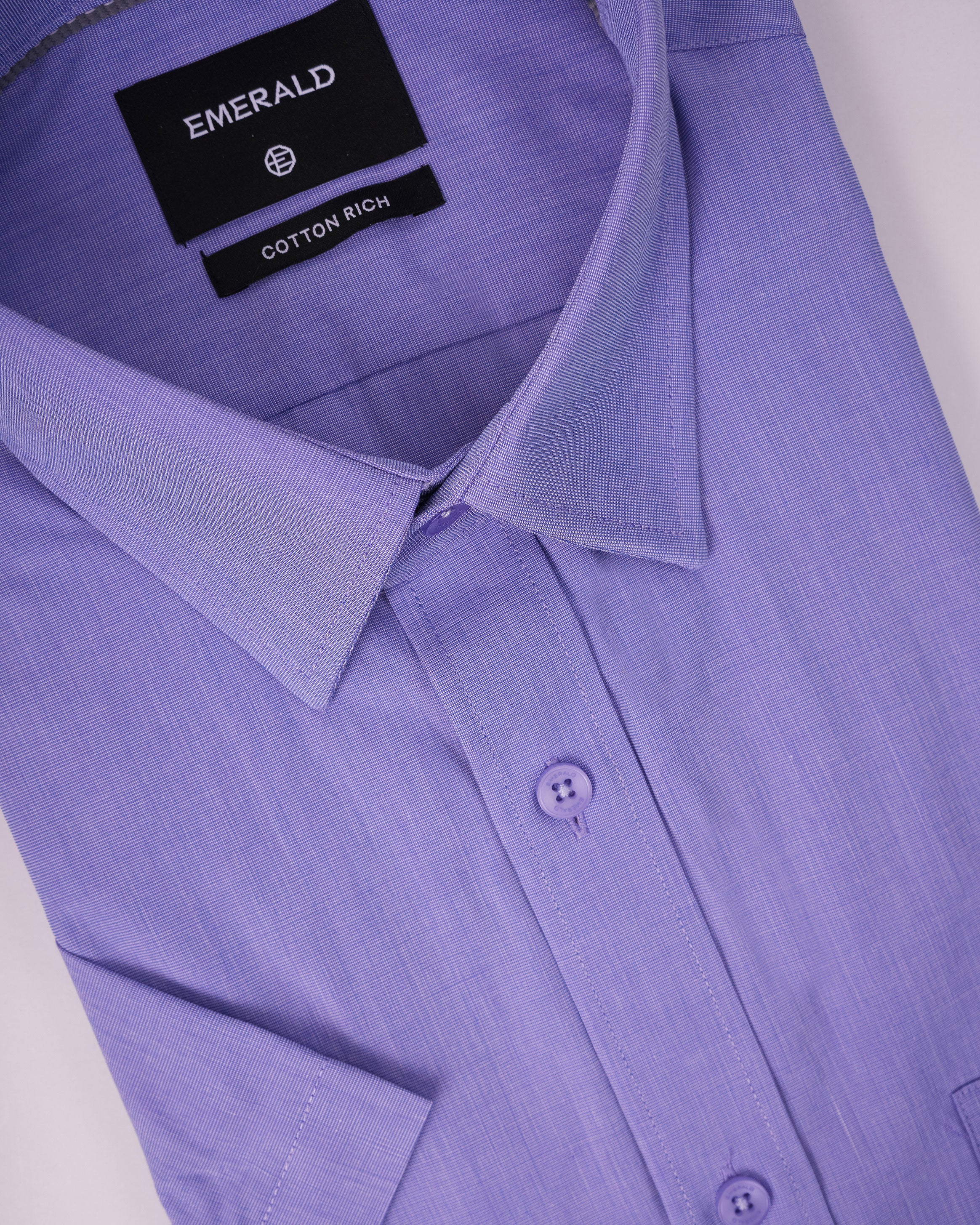 Emerald Corporate Fil-A-Fil Regular Fit - Lavender