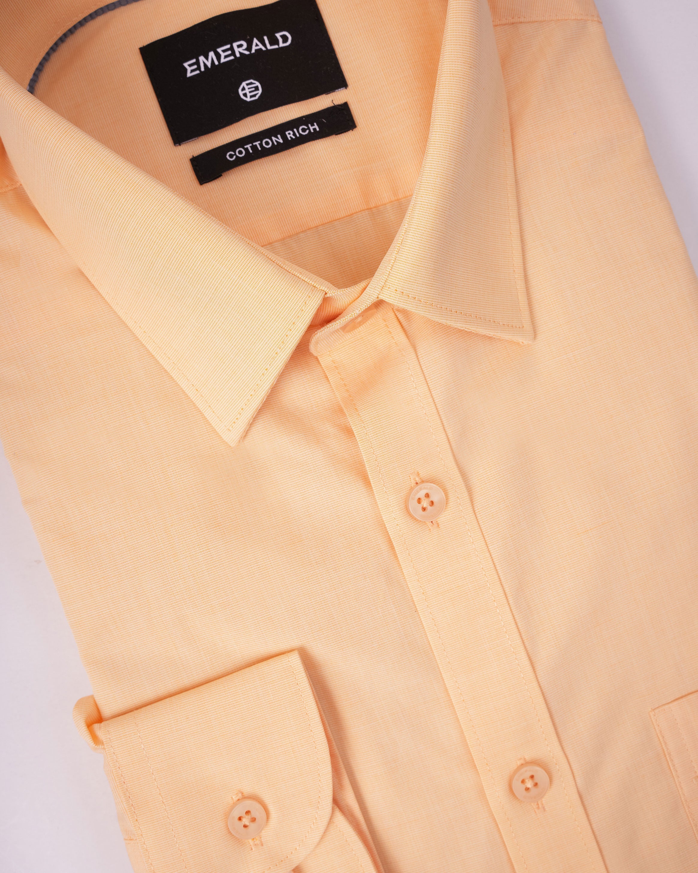Emerald Corporate Fil-A-Fil Slim Fit - Mustard