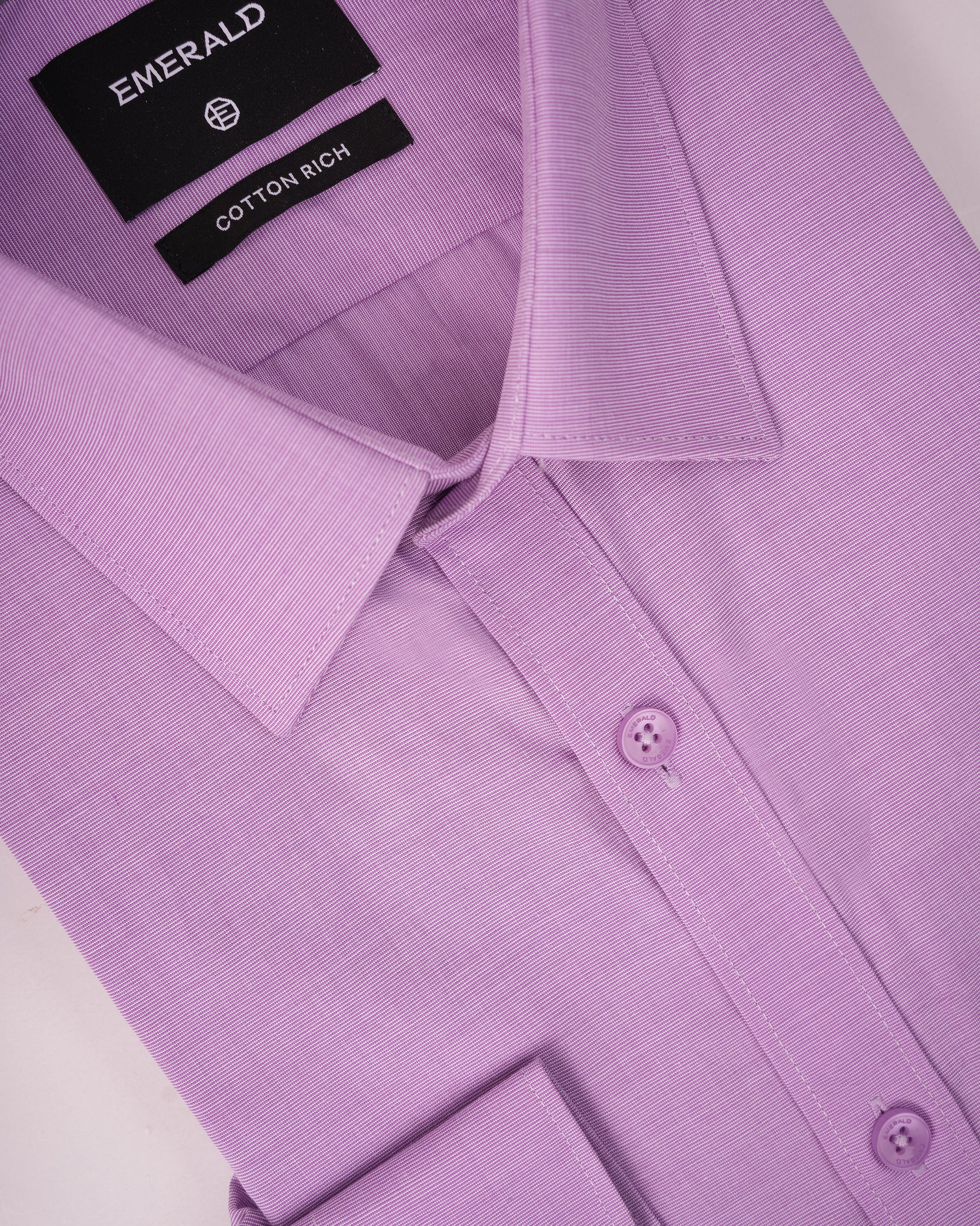 Emerald Corporate Fil-A-Fil Slim Fit - Purple