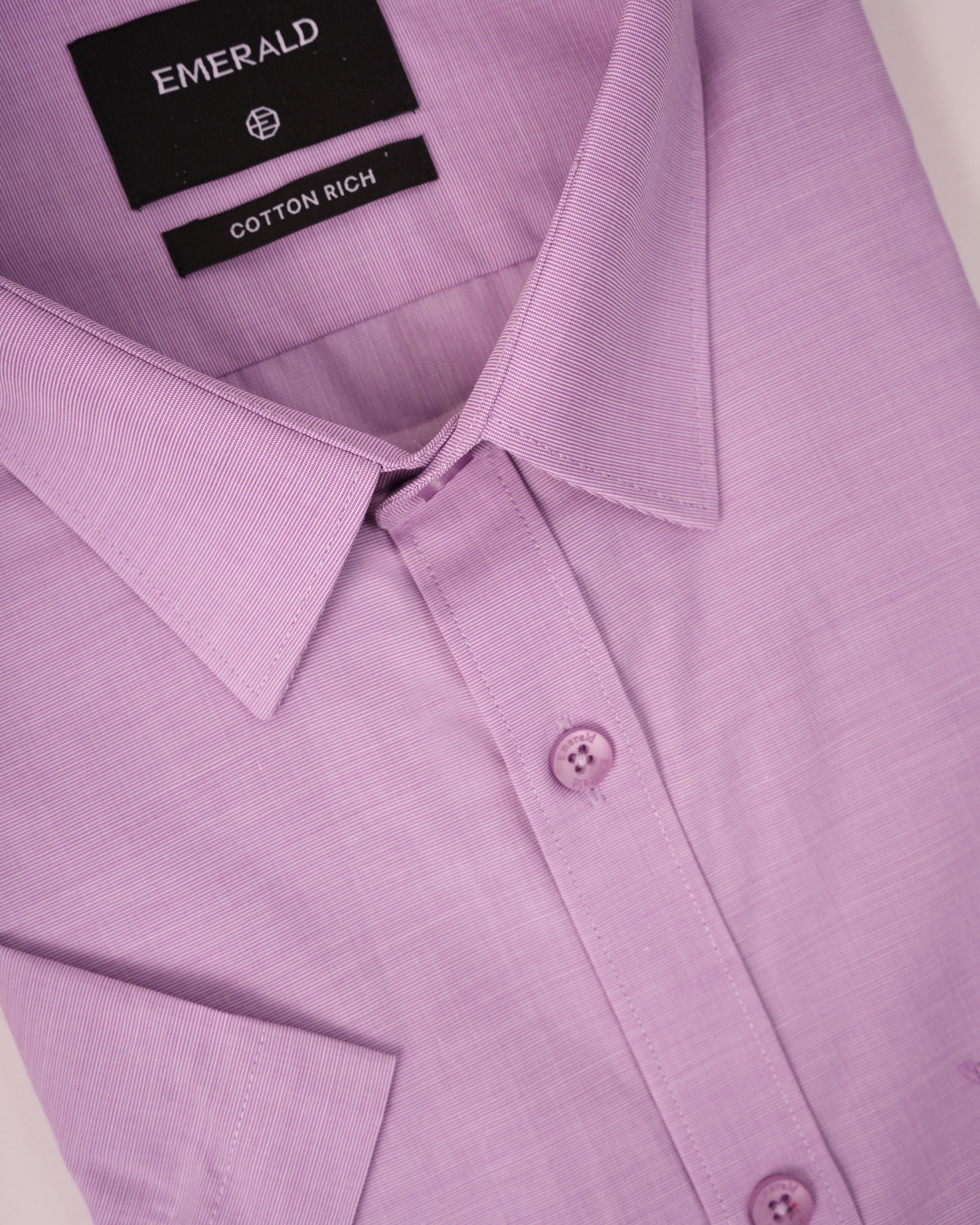 Emerald Formal Fil-A-Fil Slim Fit - Lavender Frost