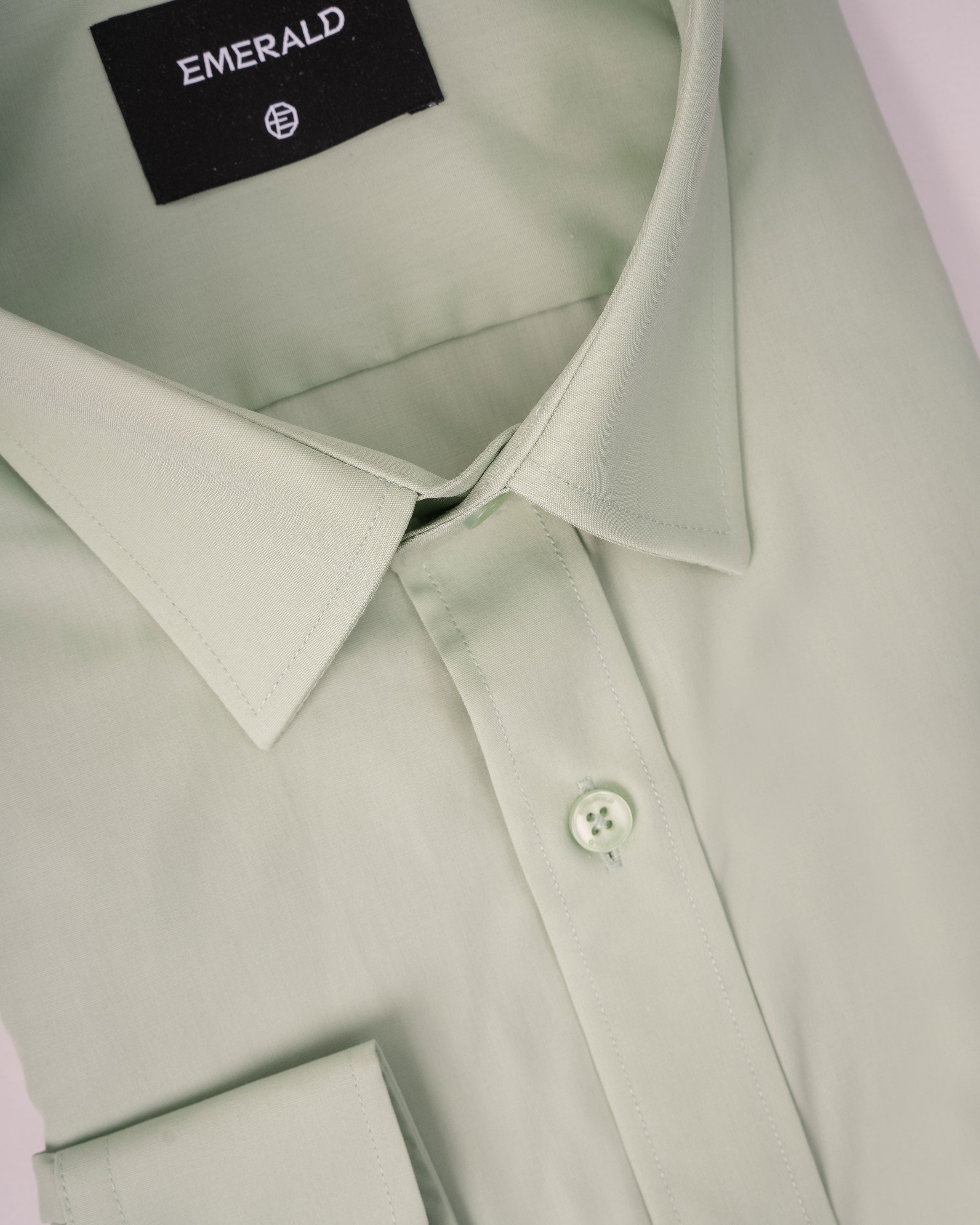 Emerald Corporate Plain Regular Fit - Grayed Jade