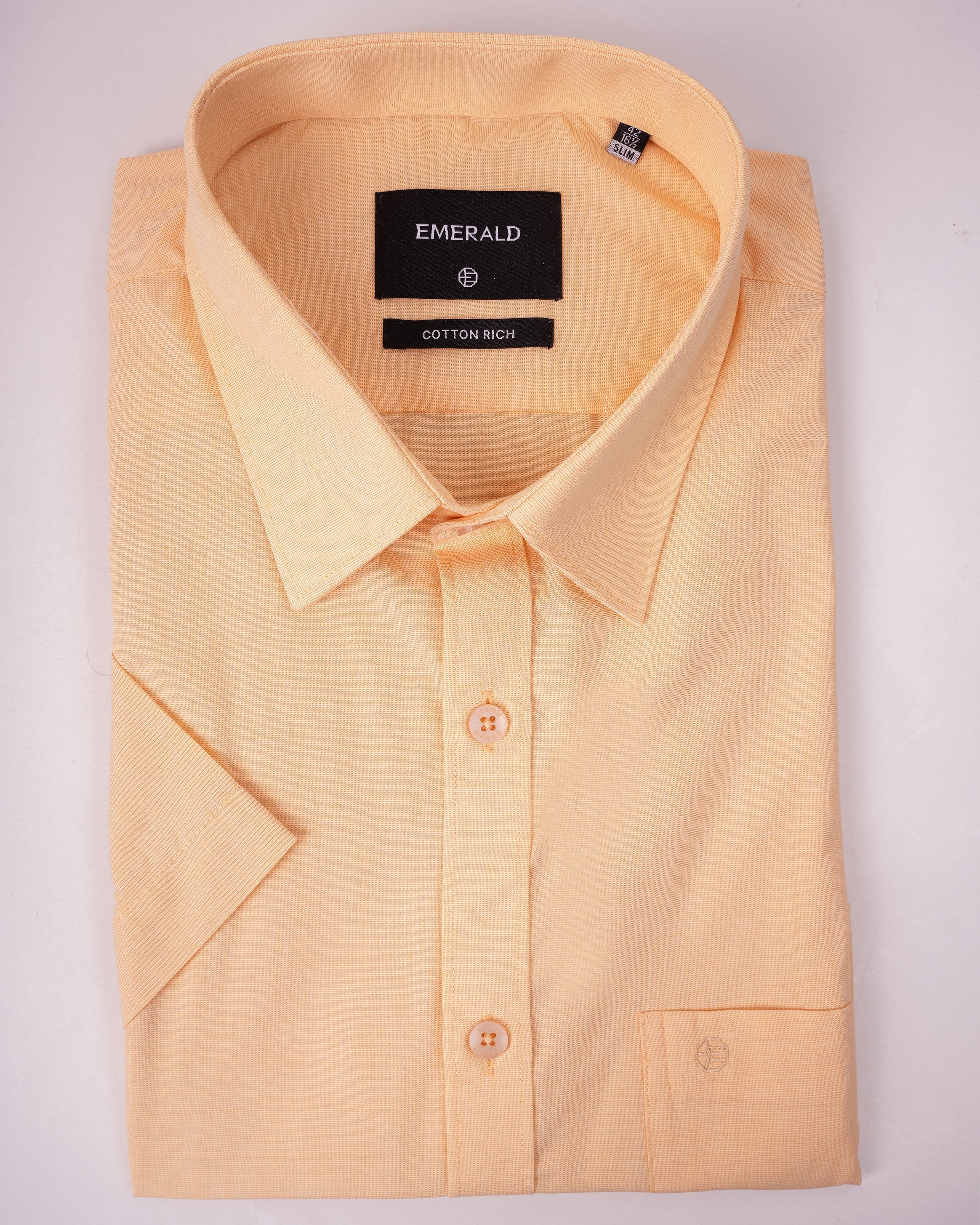 Emerald Formal Fil-A-Fil Slim Fit - Yellow Raffia