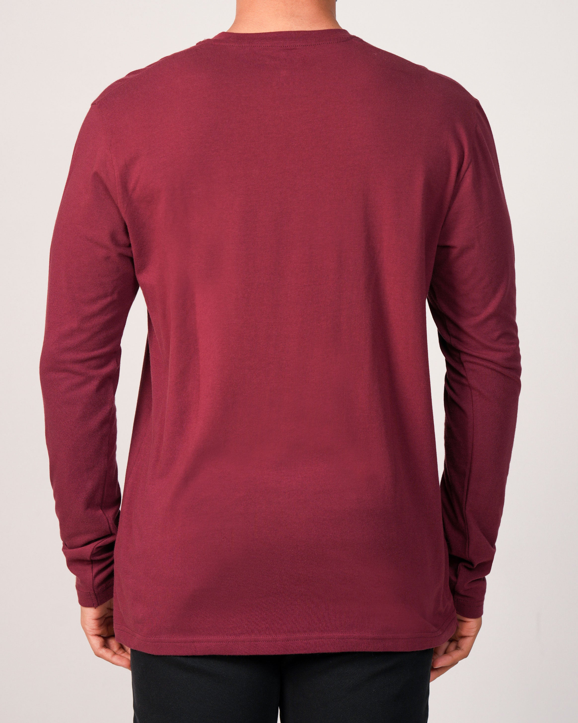 Emerald Crew Neck Plain Slim Fit-Ski Patrol