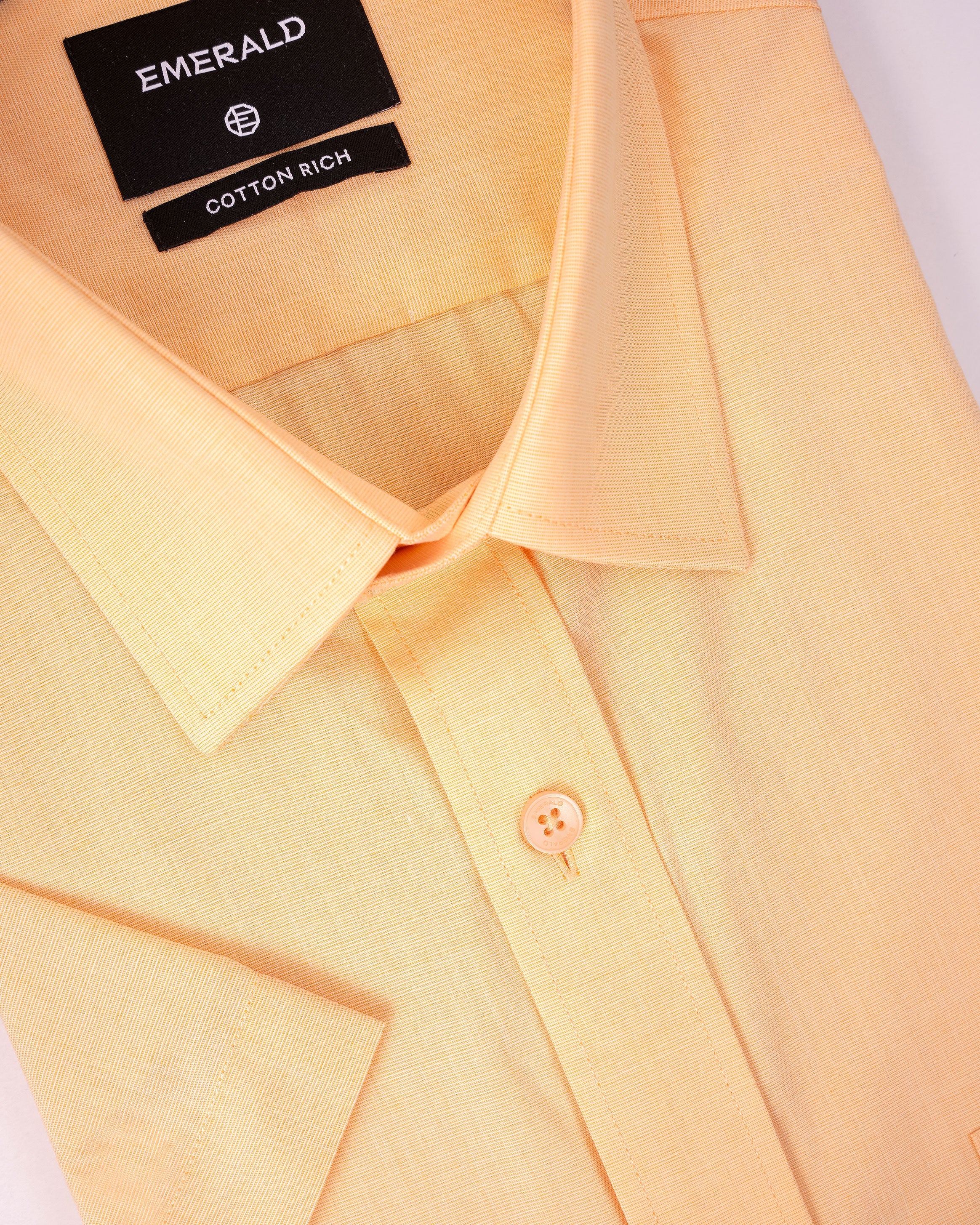 Emerald Corporate Fil-A-Fil Regular Fit - Mustard